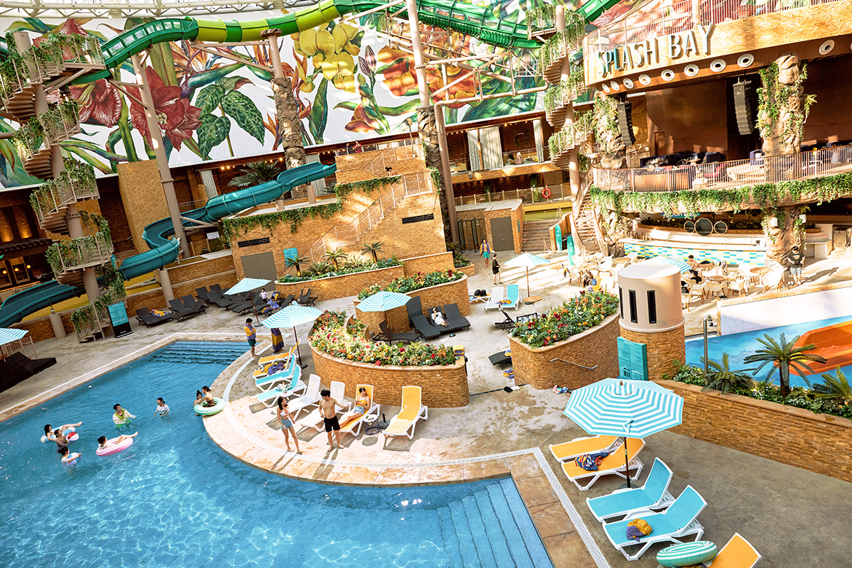 インスパイア・エンターテインメント・リゾートのプール「スプラッシュベイ」