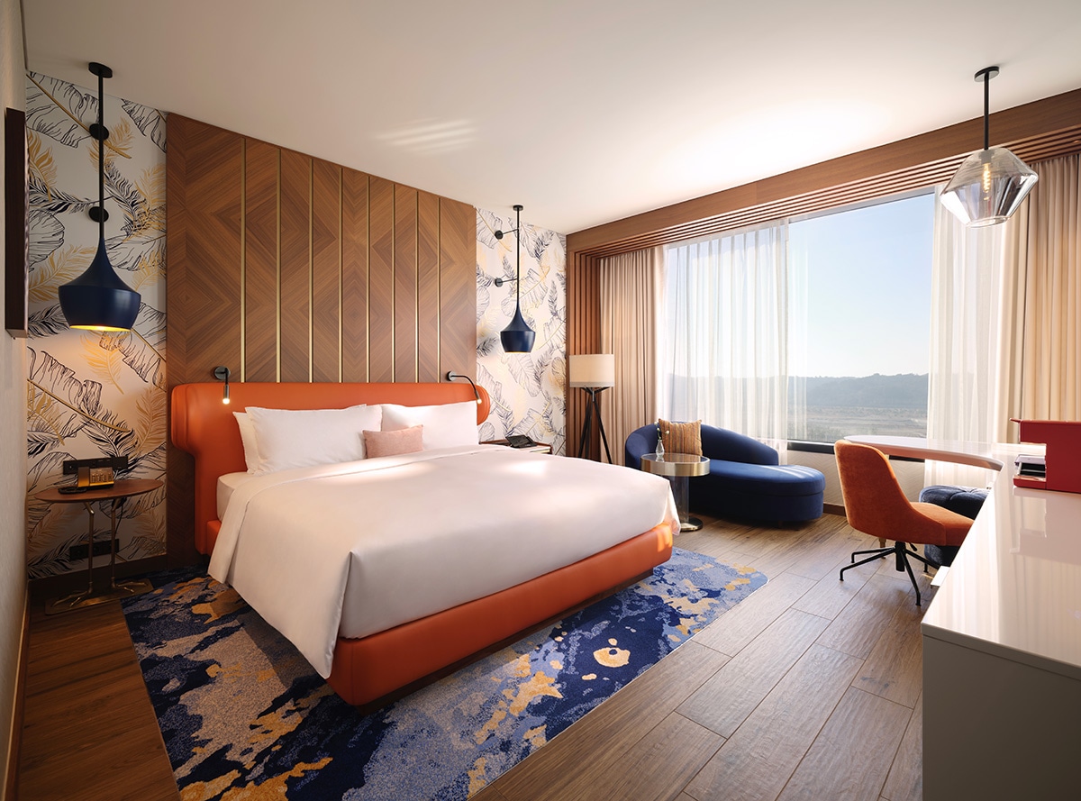 インスパイア・エンターテインメント・リゾートのホテル「フォレストタワー」デラックスルーム客室