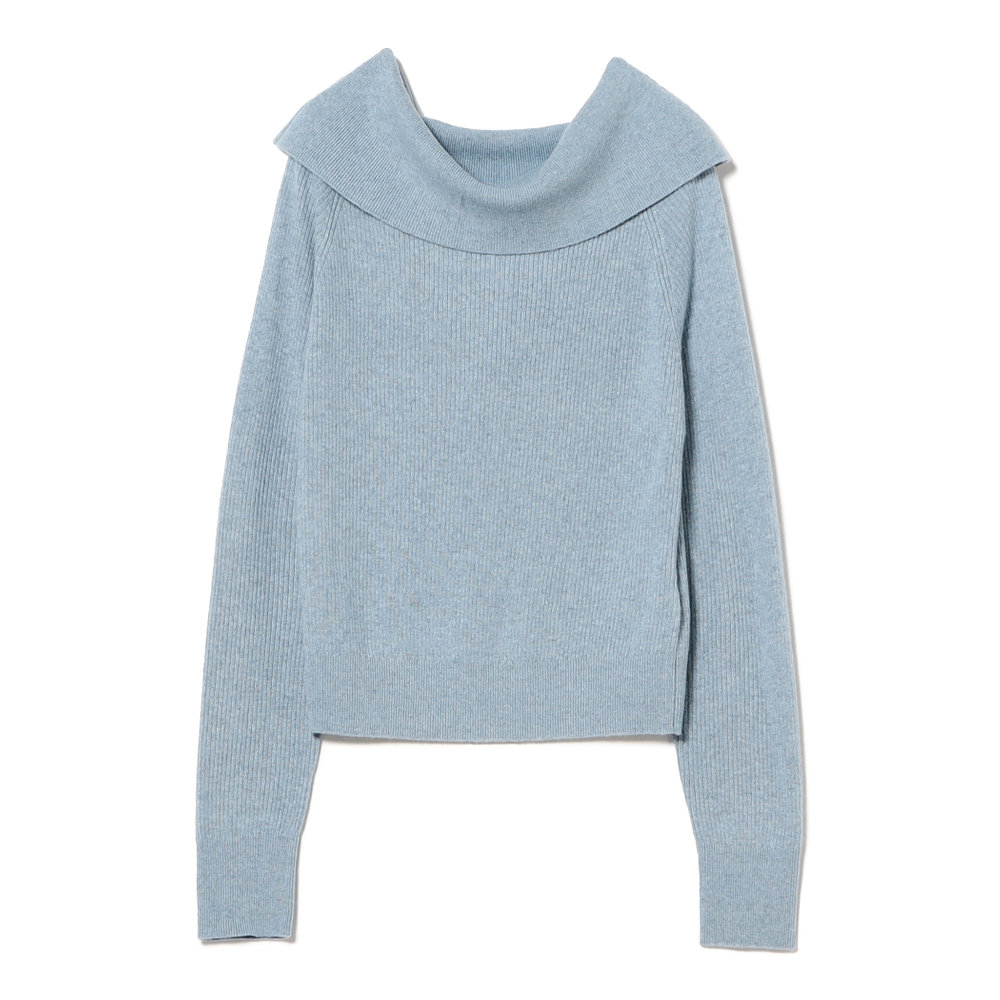 ブルー・レイ ビームスのニットカーディガン