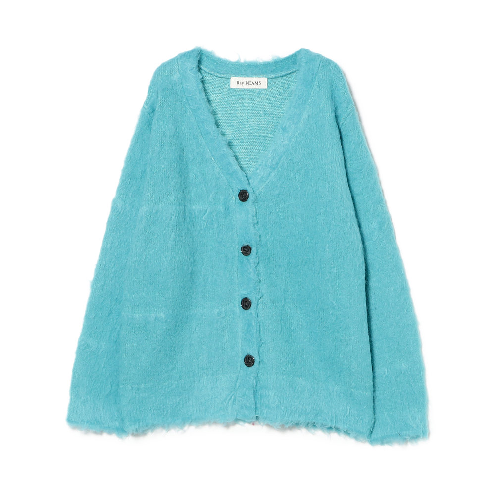 ブルー・レイ ビームスのニットカーディガン