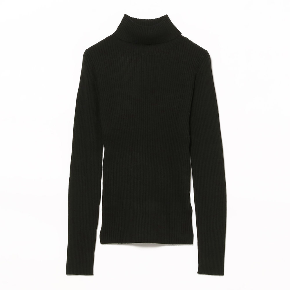 ブラック・レイ ビームスのタートルニット