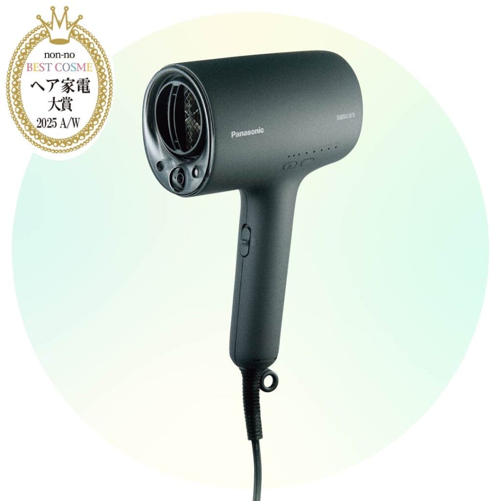 ヘア家電大賞は、パナソニックのヘアドライヤー ナノケア