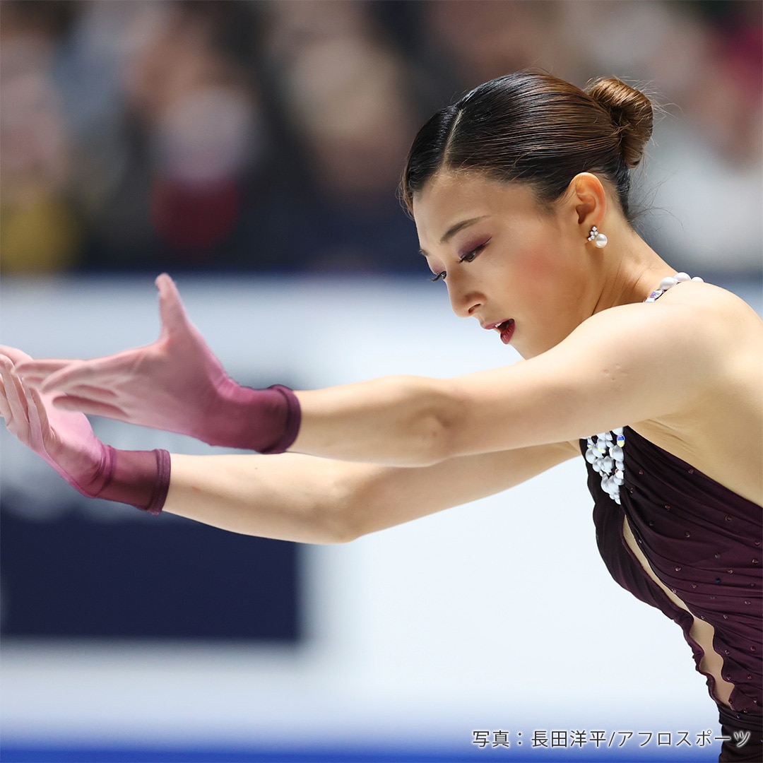坂本花織のプロフィール紹介写真