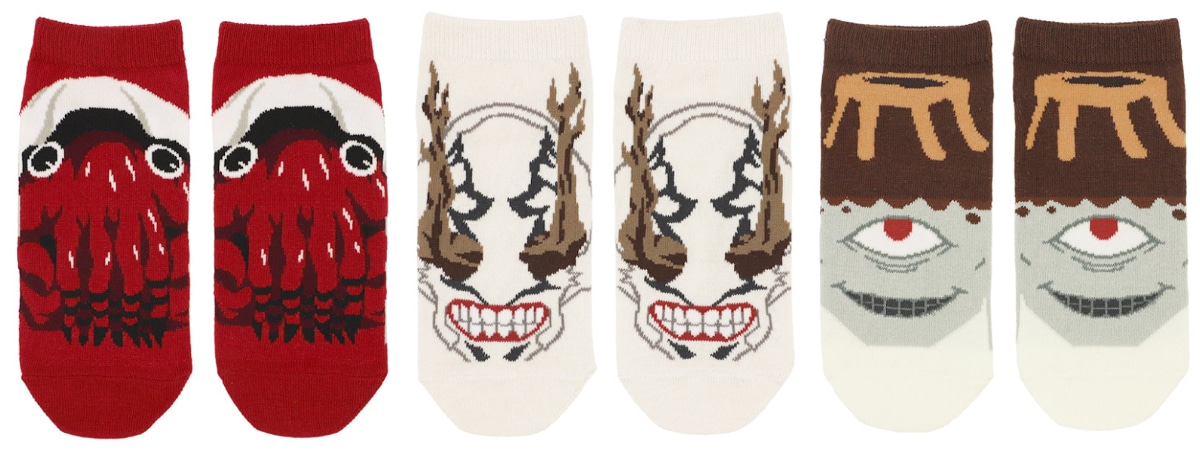 『呪術廻戦』漏瑚/花御/陀艮 靴下セット（3足）