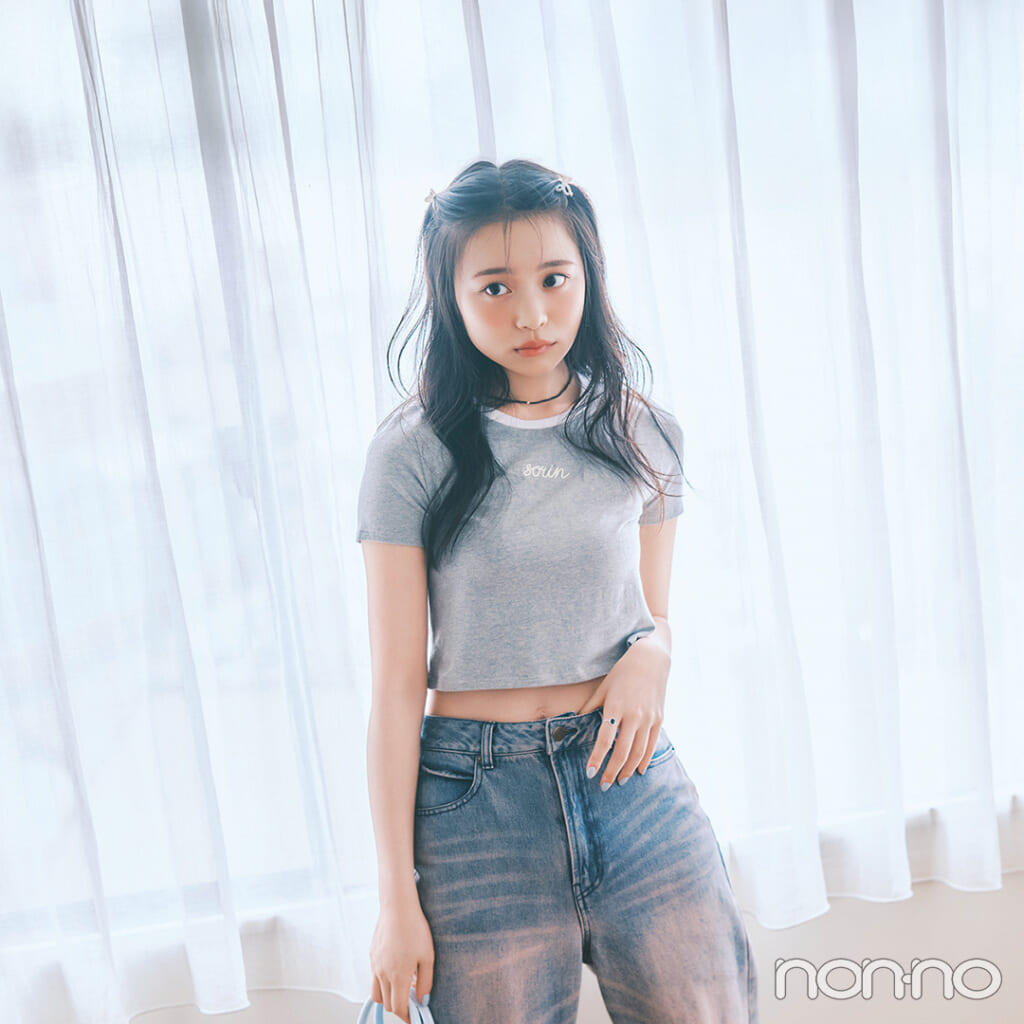 【non-no web】林芽亜里が着こなす大学生の毎日コーデ_アイキャッチ画像