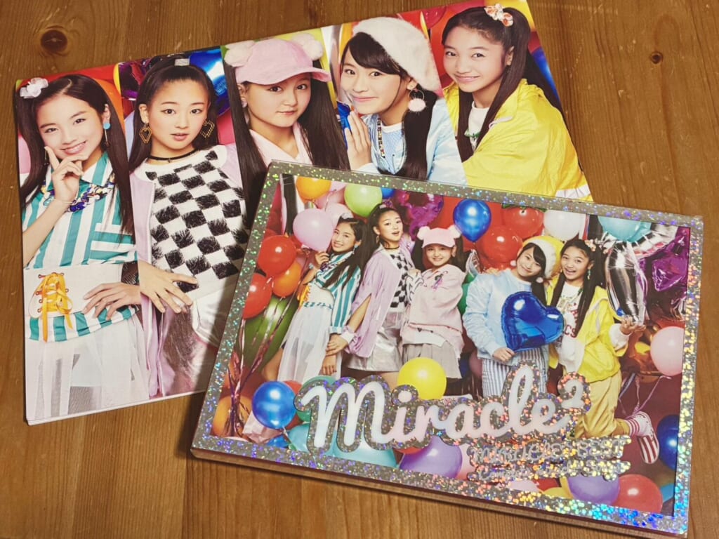 ミラクルミラクルのアルバム「miracle☆best」、特典のノート