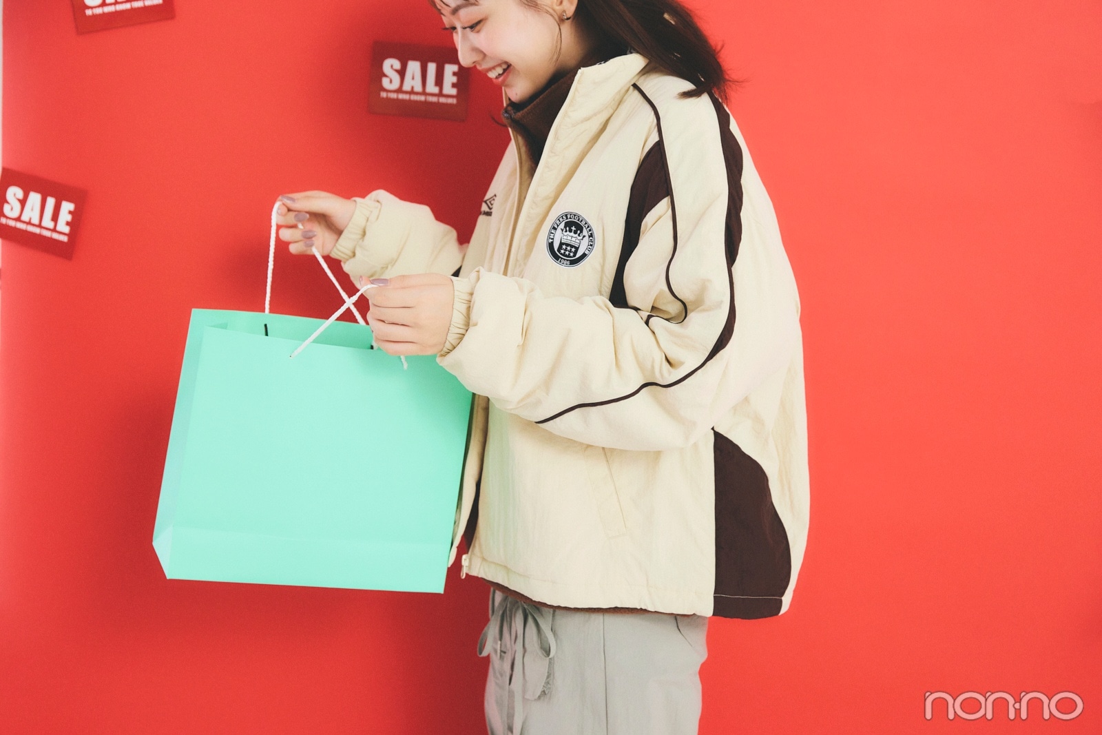 暖かポイントの中綿ブルゾン