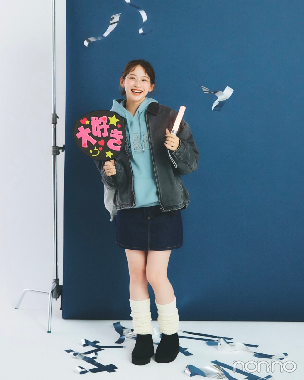 村上なずなのカウントダウンライブコーデ