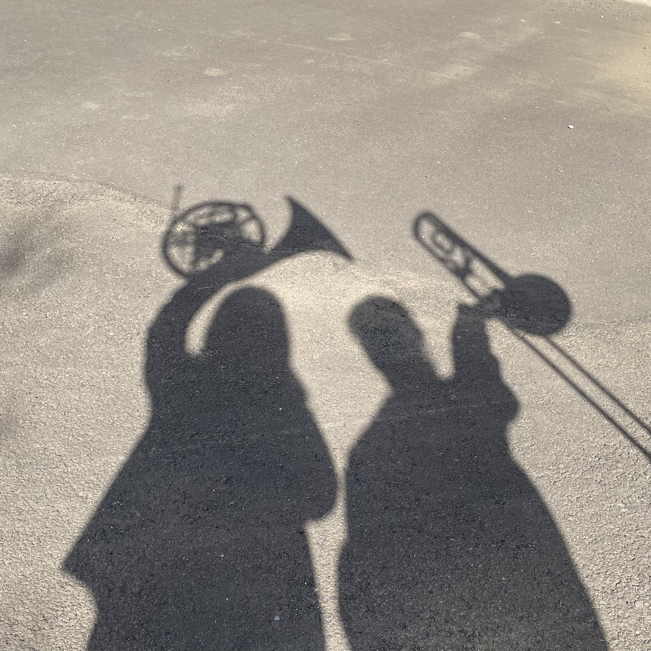 左がホルンです。