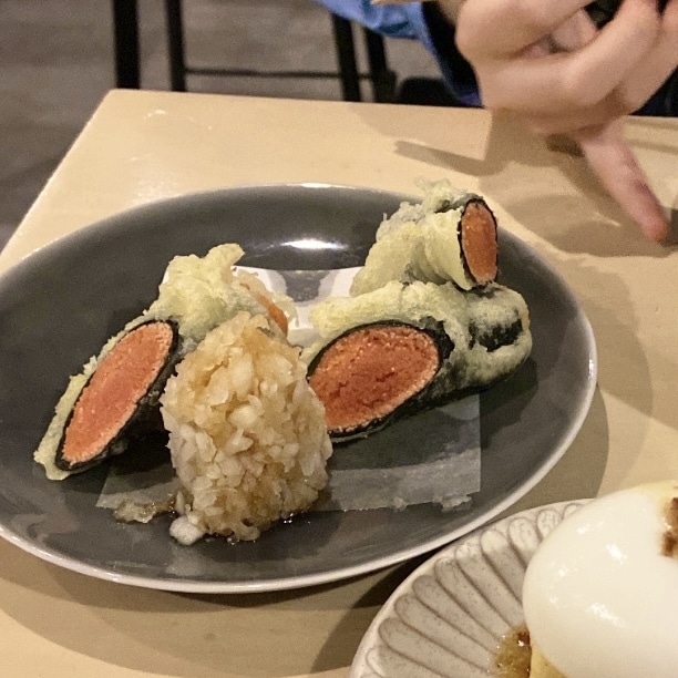 明太子の海苔しそ天ぷら