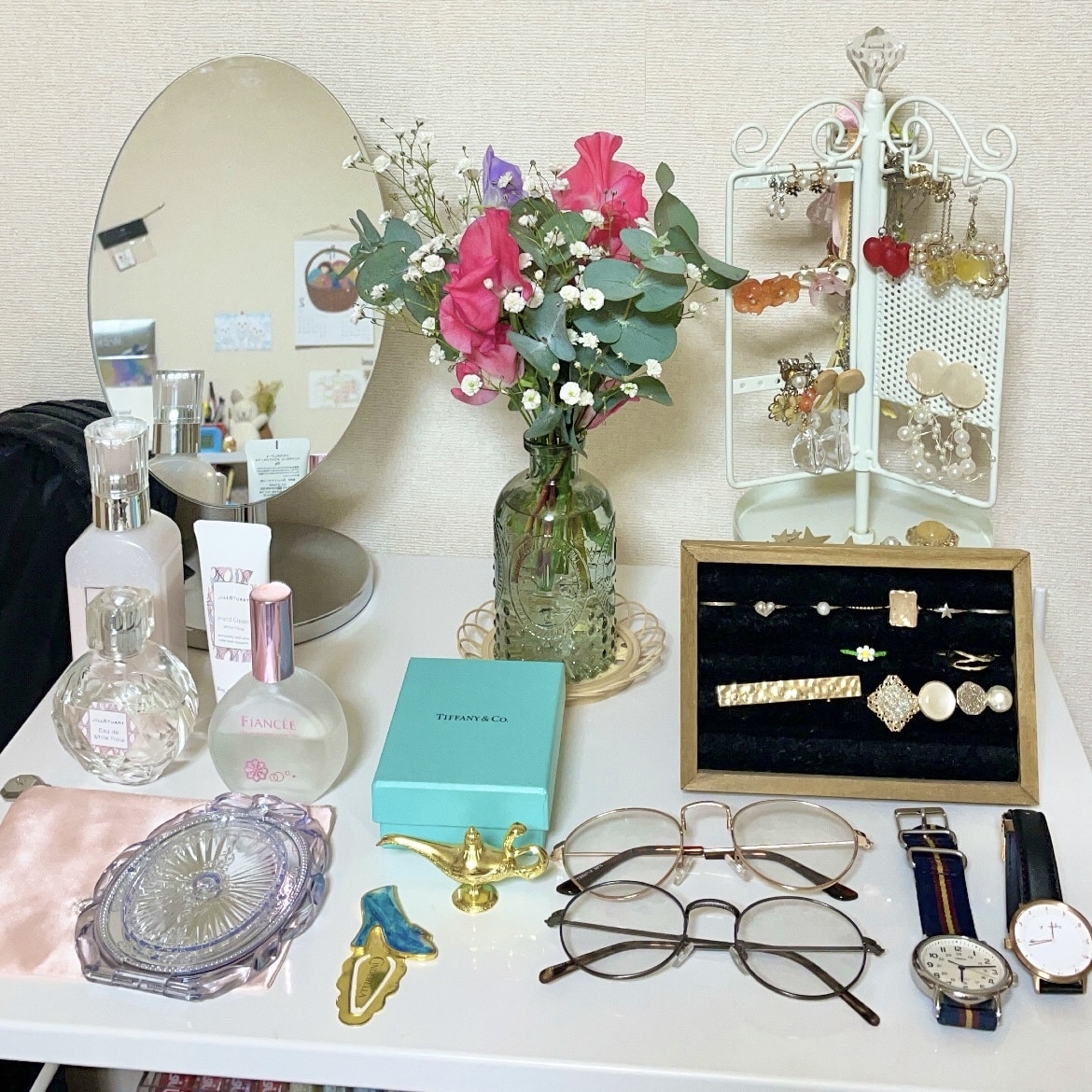 アクセサリーコーナー お花