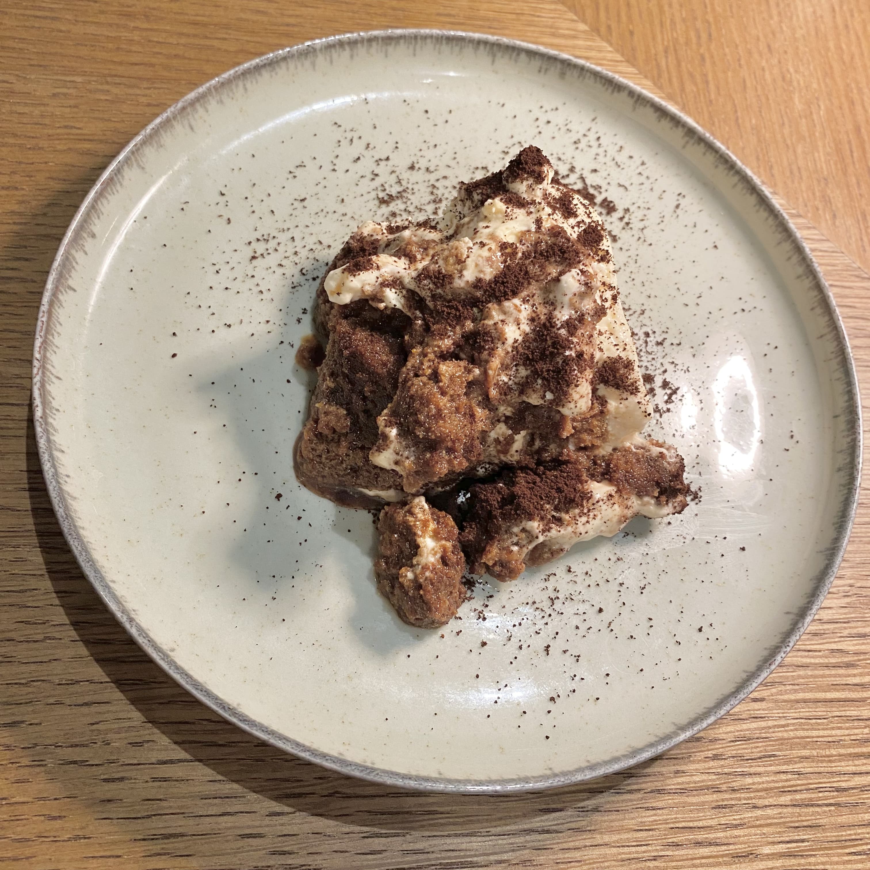 ティラミス、ドルチェ、ディナーコース