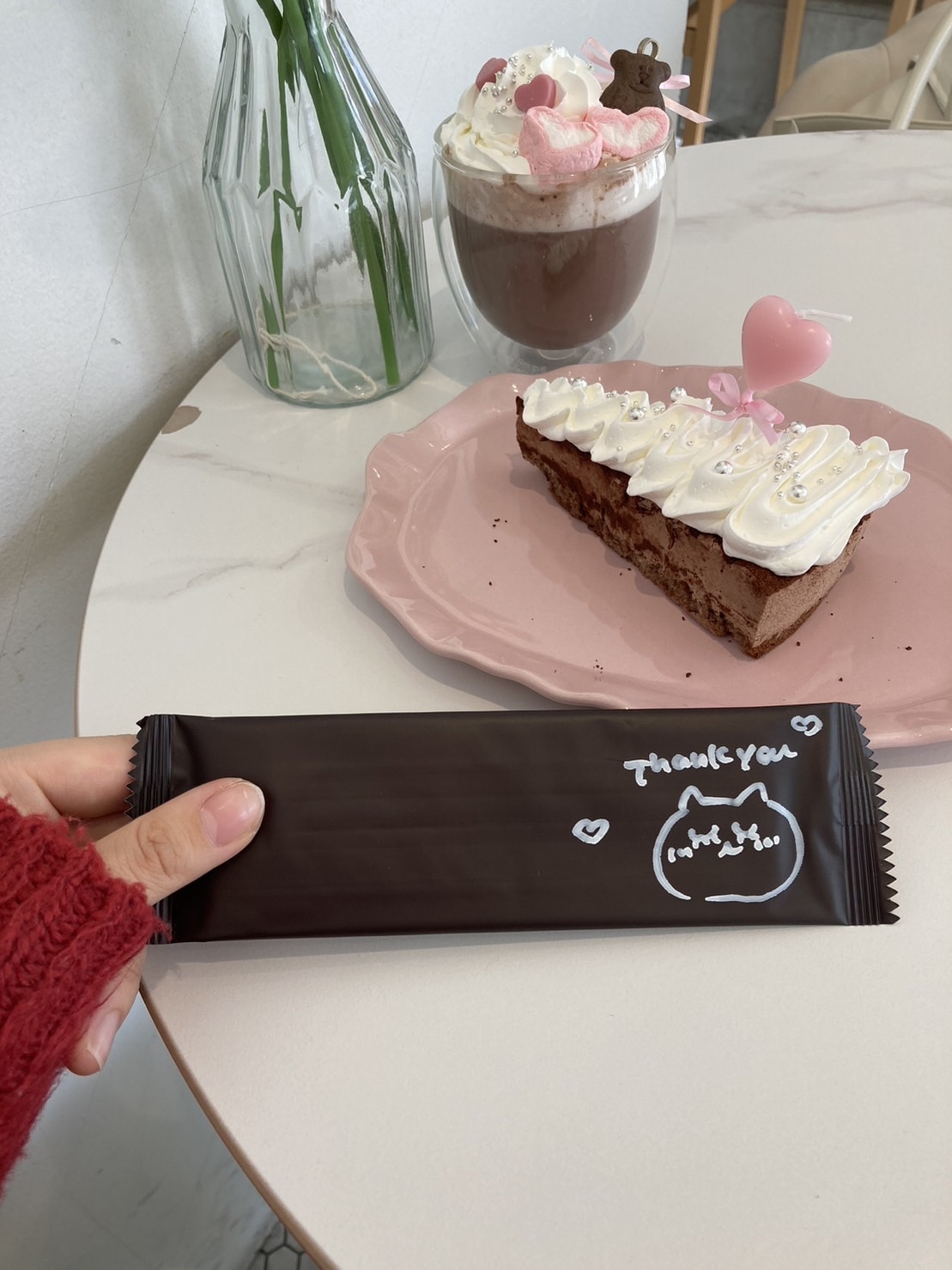 pimiri cafe おしぼり　かわいい