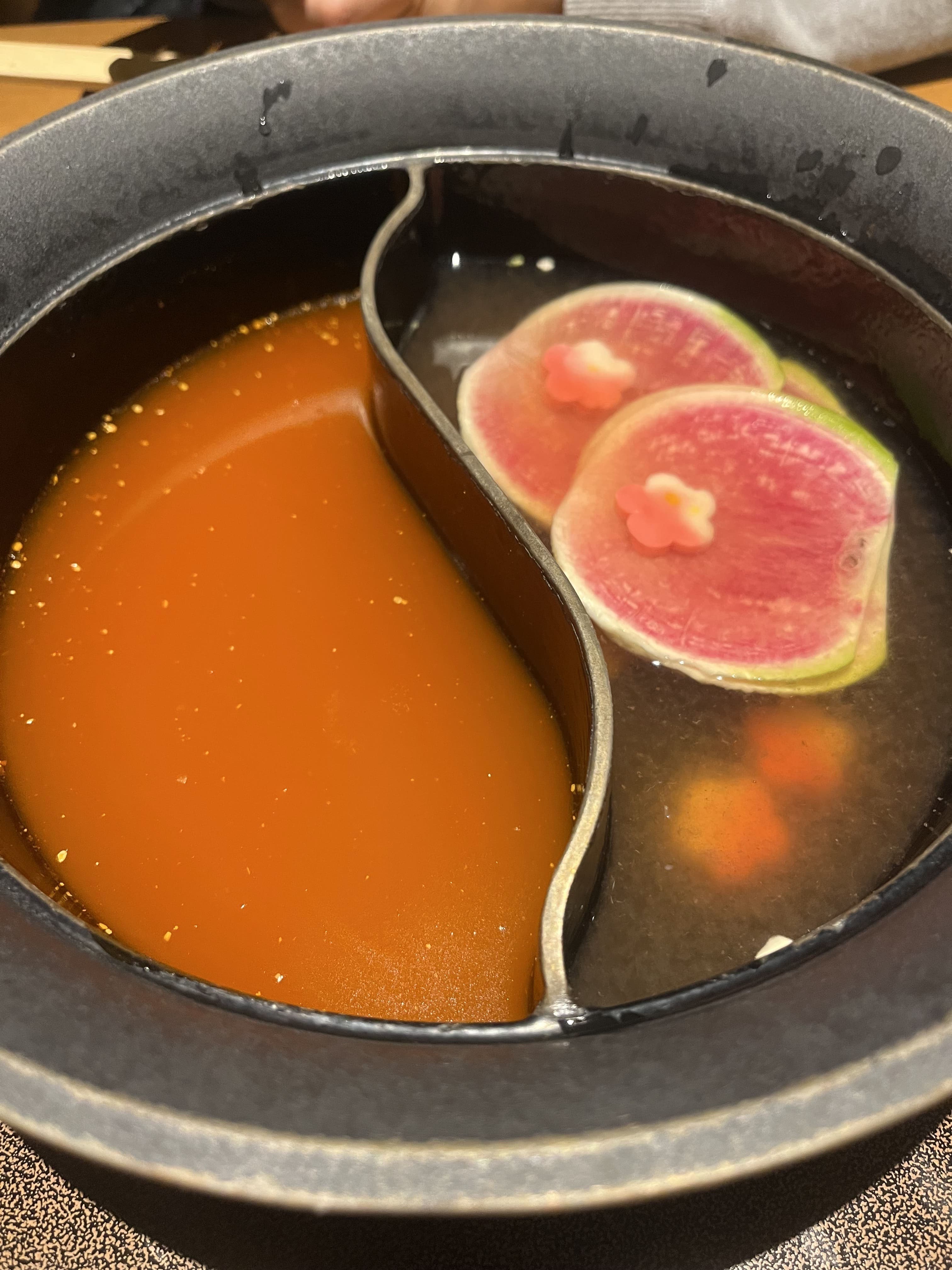 温野菜　梅しゃぶ