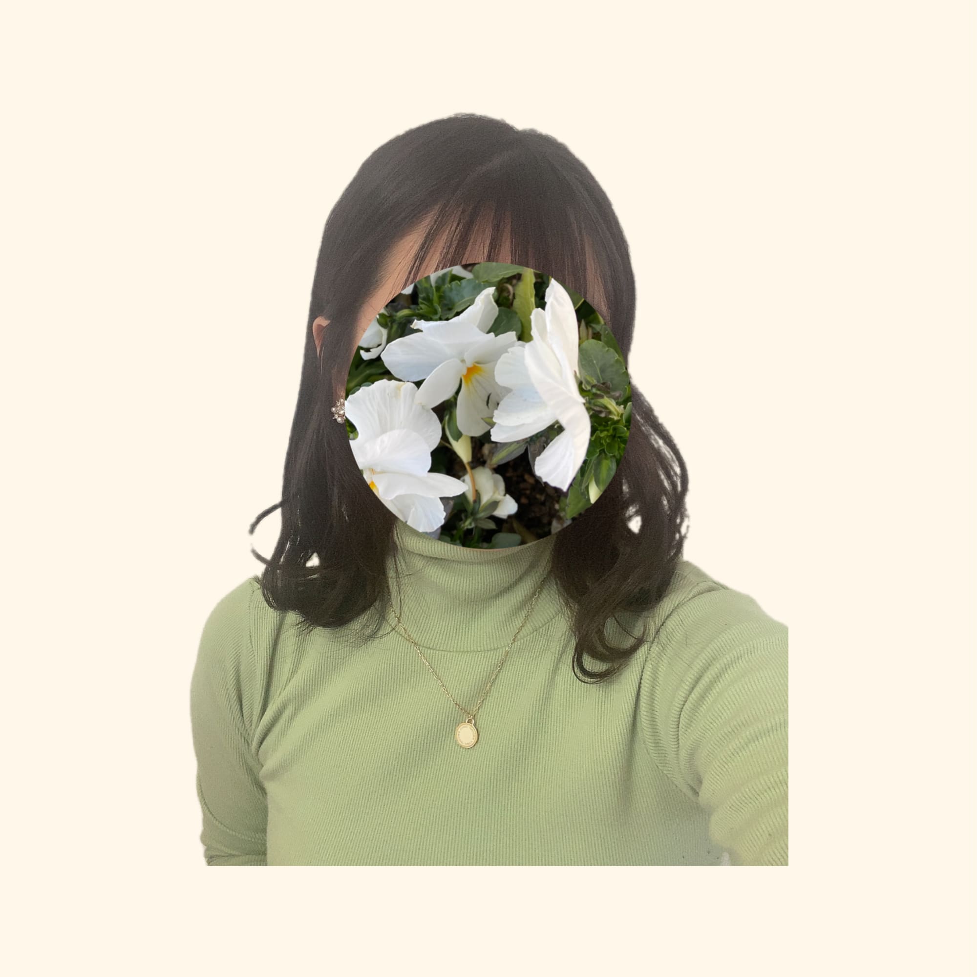 完成した髪型