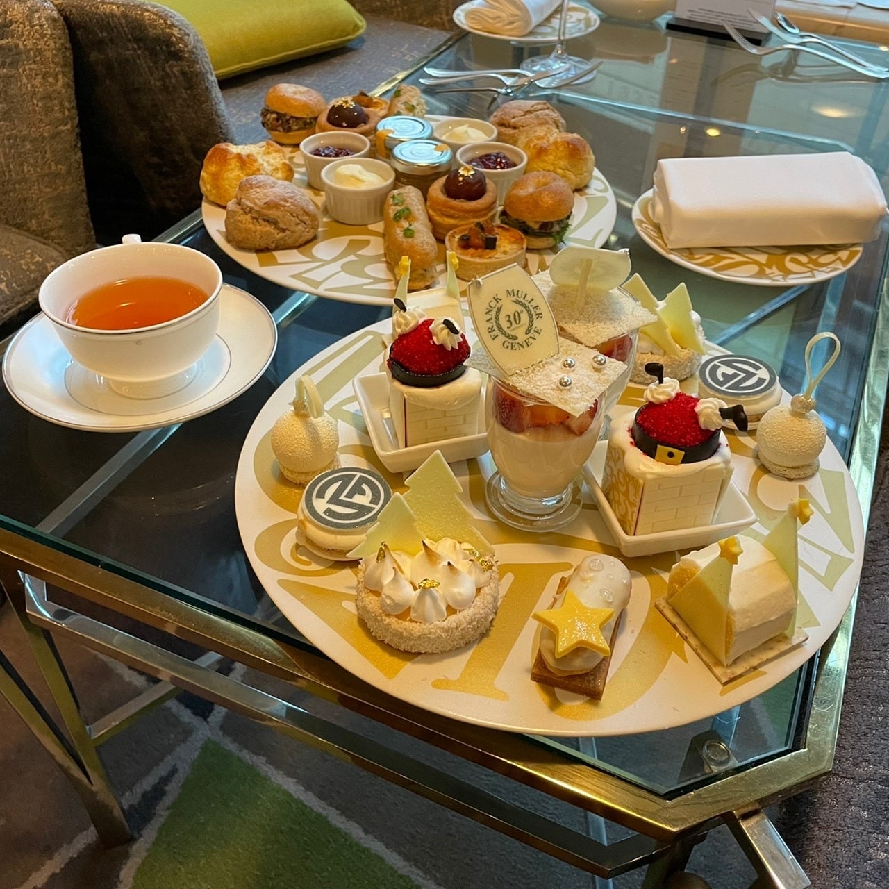 スイスホテル南海大阪　大阪　難波　ホテル　クリスマスアフタヌーンティー