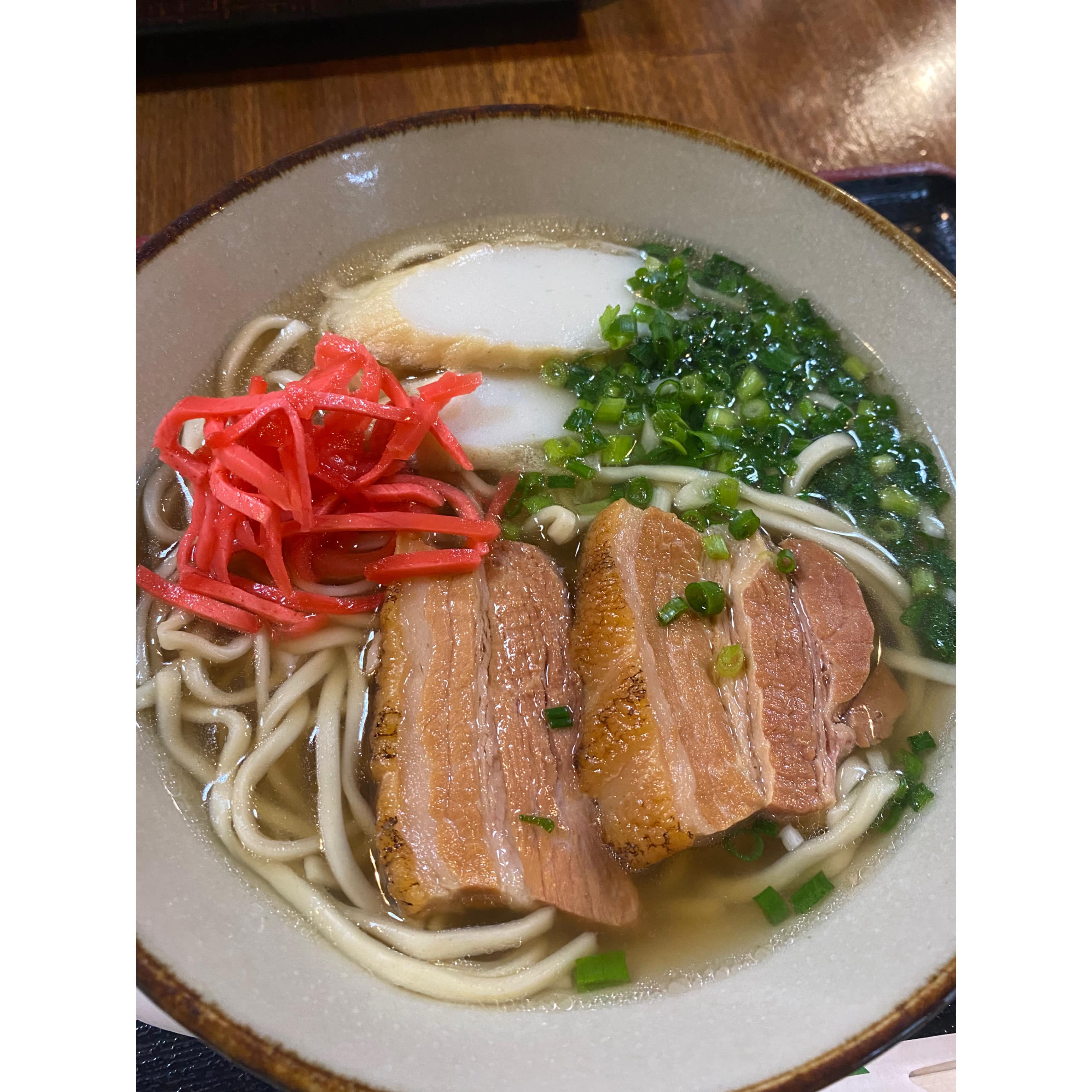 沖縄そば　昼ごはん　やぎや