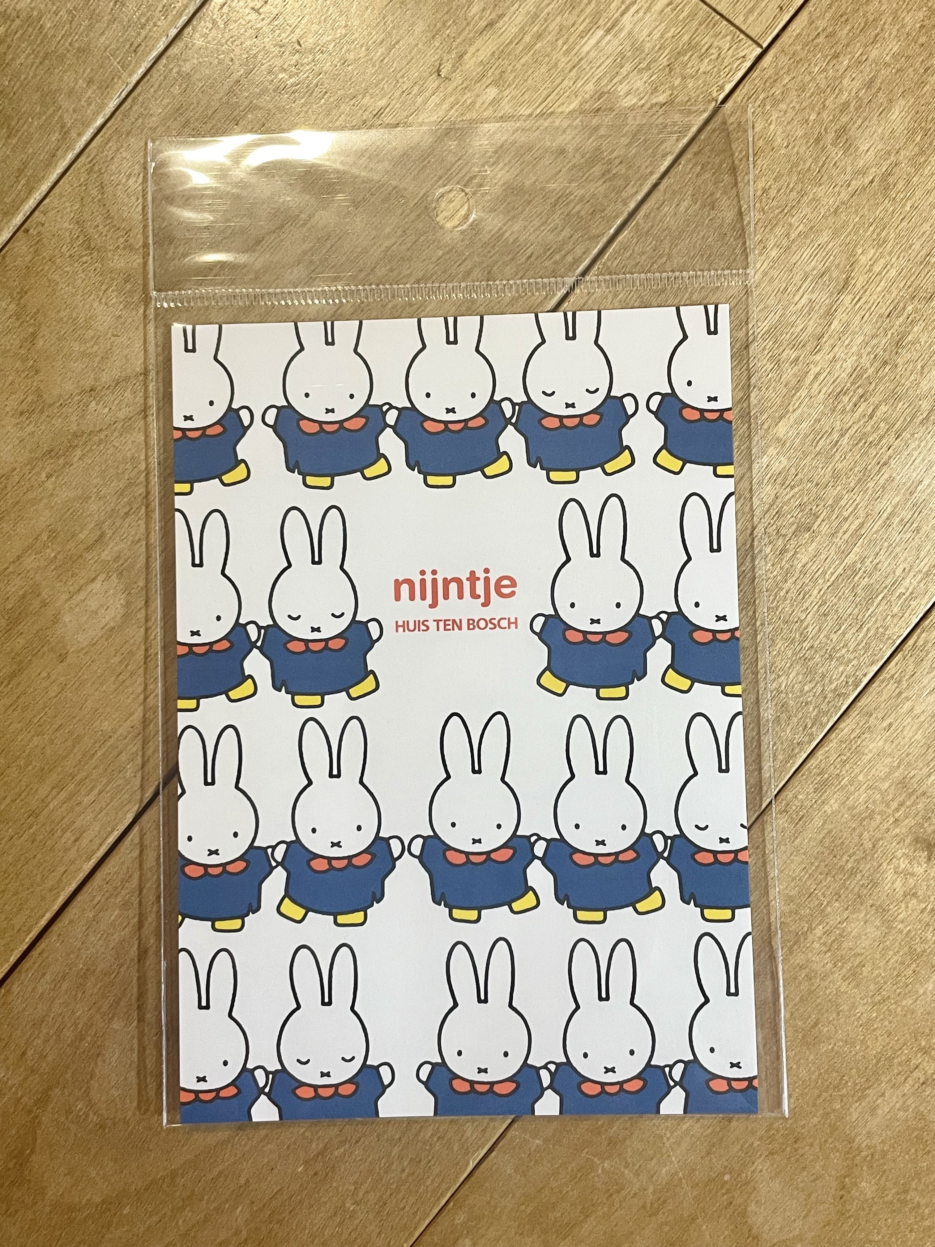ハウステンボス アムステルダムシティ nijintje（ナインチェ） 購入品 ミッフィーのポストカード
