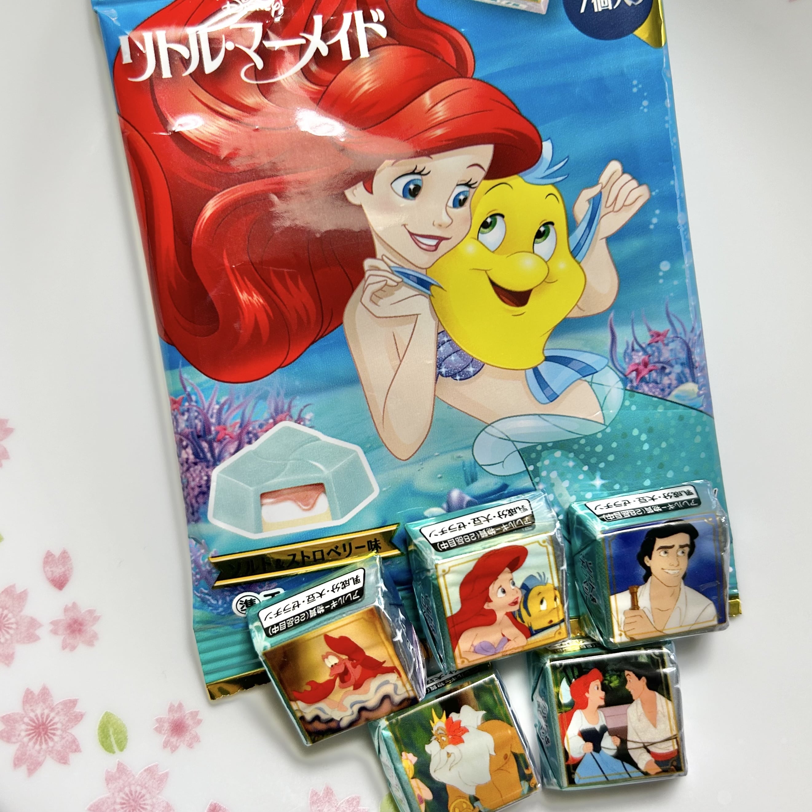 チロルチョコ　ディズニープリンセス　リトルマーメイド