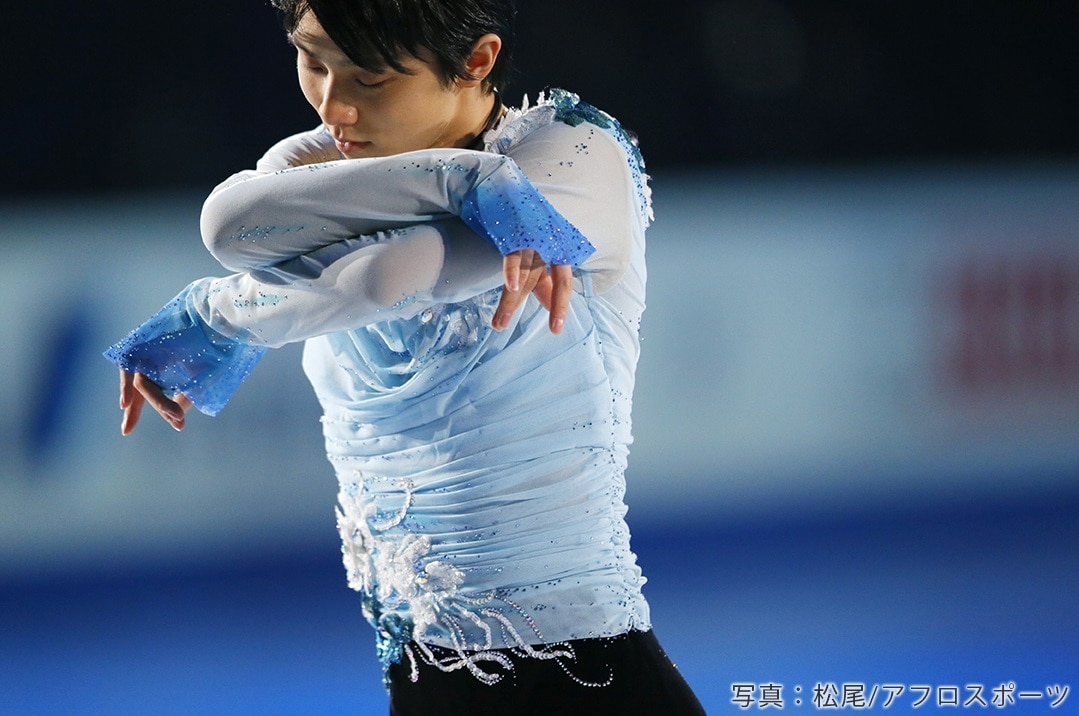 2015年世界フィギュアスケート選手権での羽生結弦選手