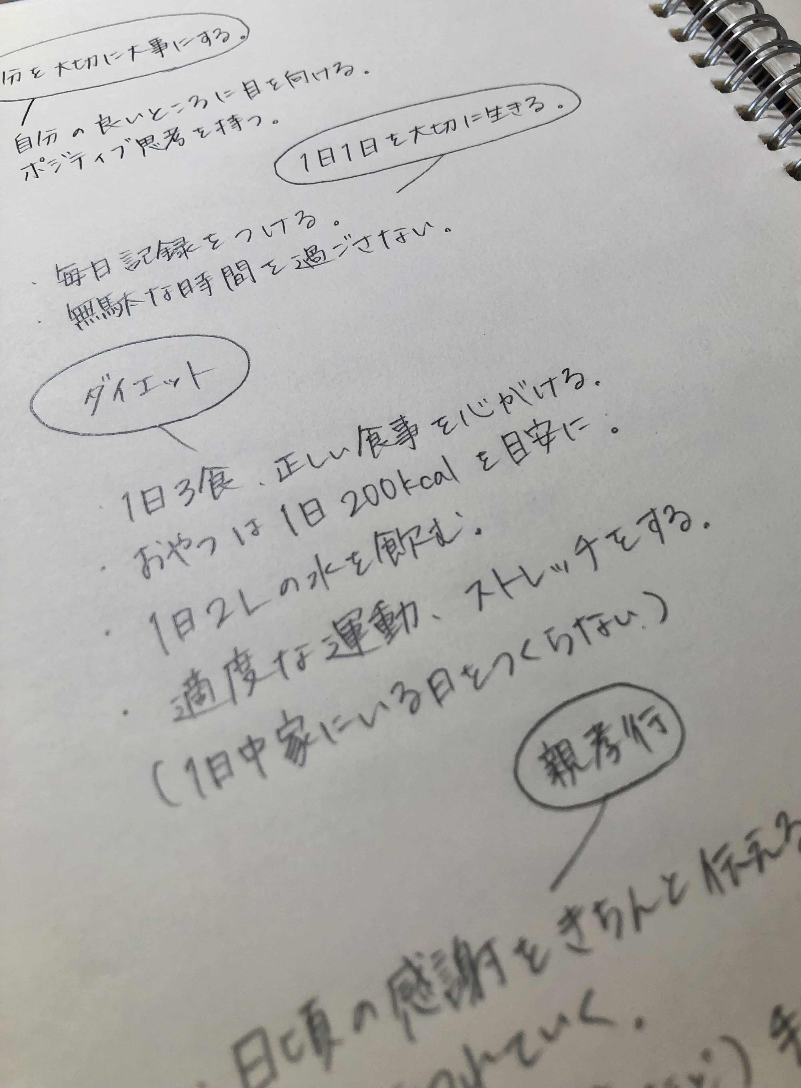 やりたいことリスト100　目標　理由　方法　ブレインストーミング　メモ　夢　