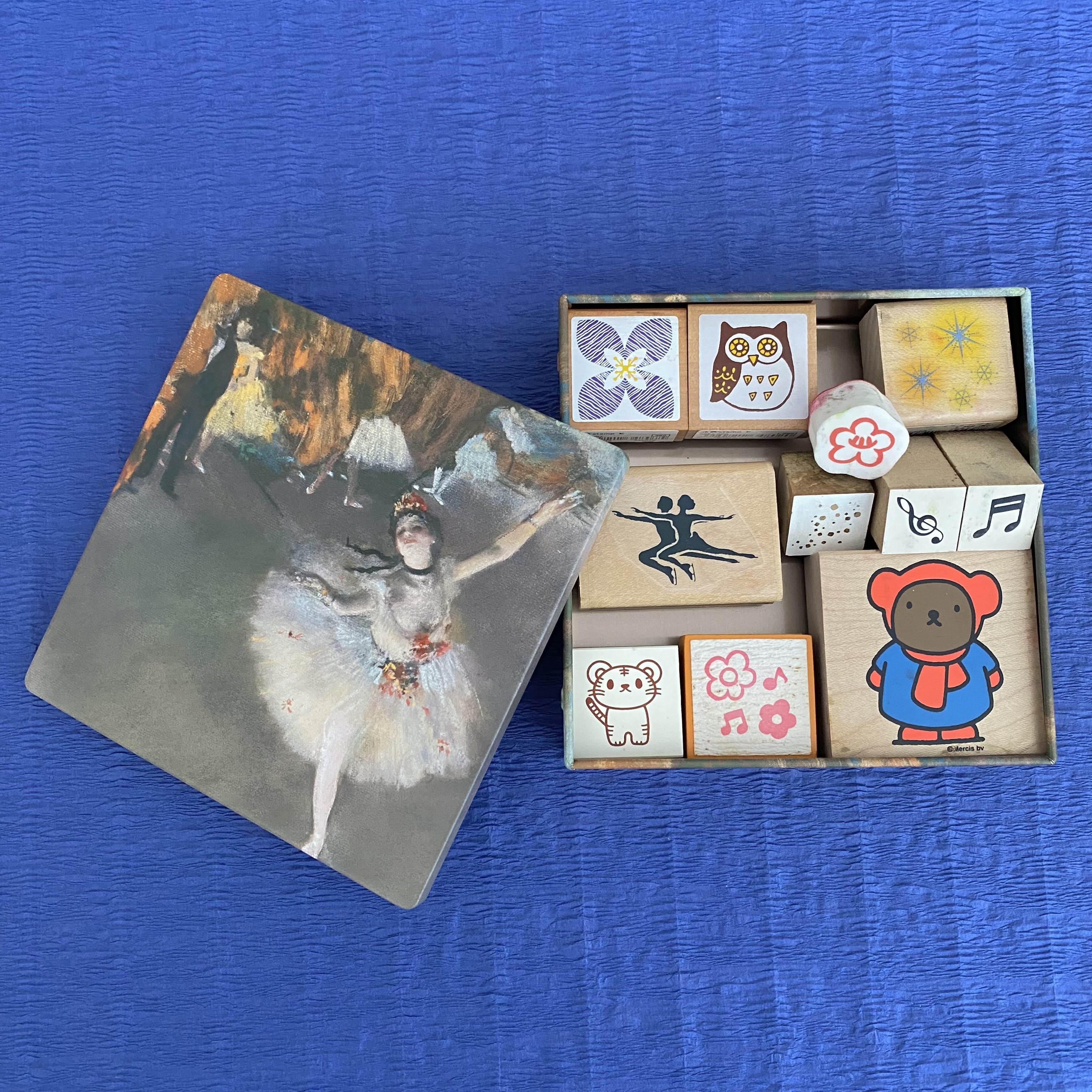 スタンプケース、バレンタインチョコ、入れ物