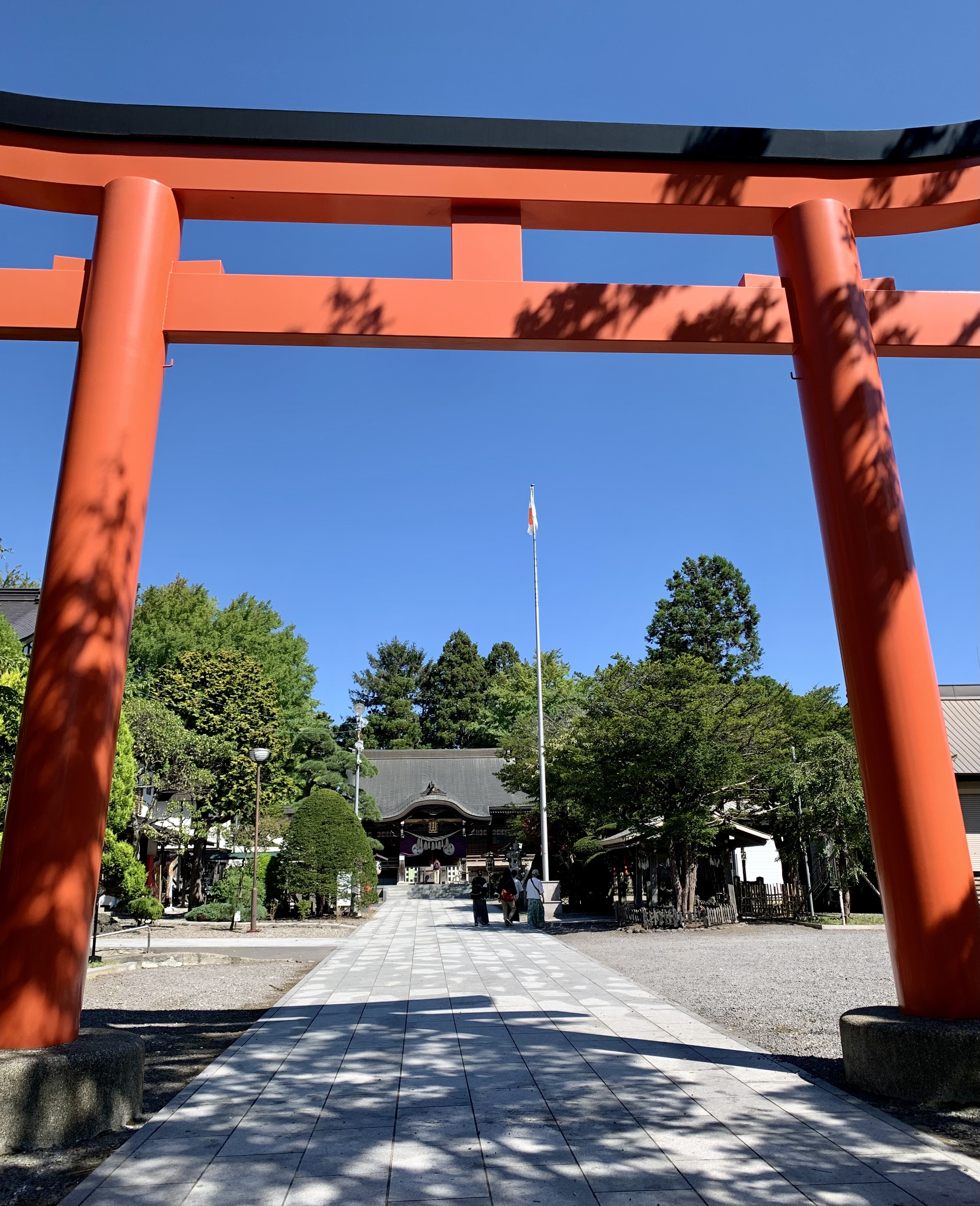 函館　湯の川　神社