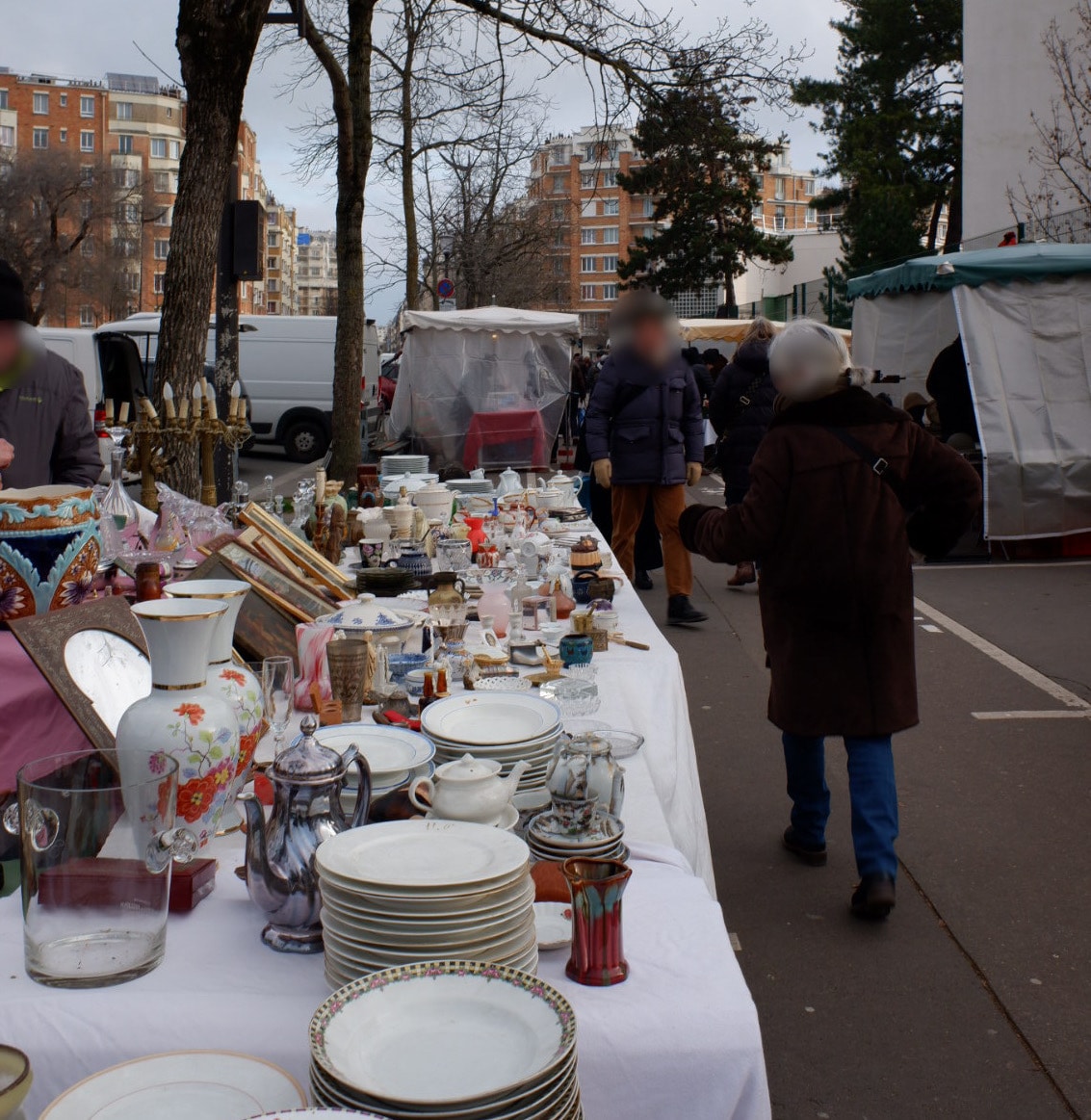 パリ　蚤の市