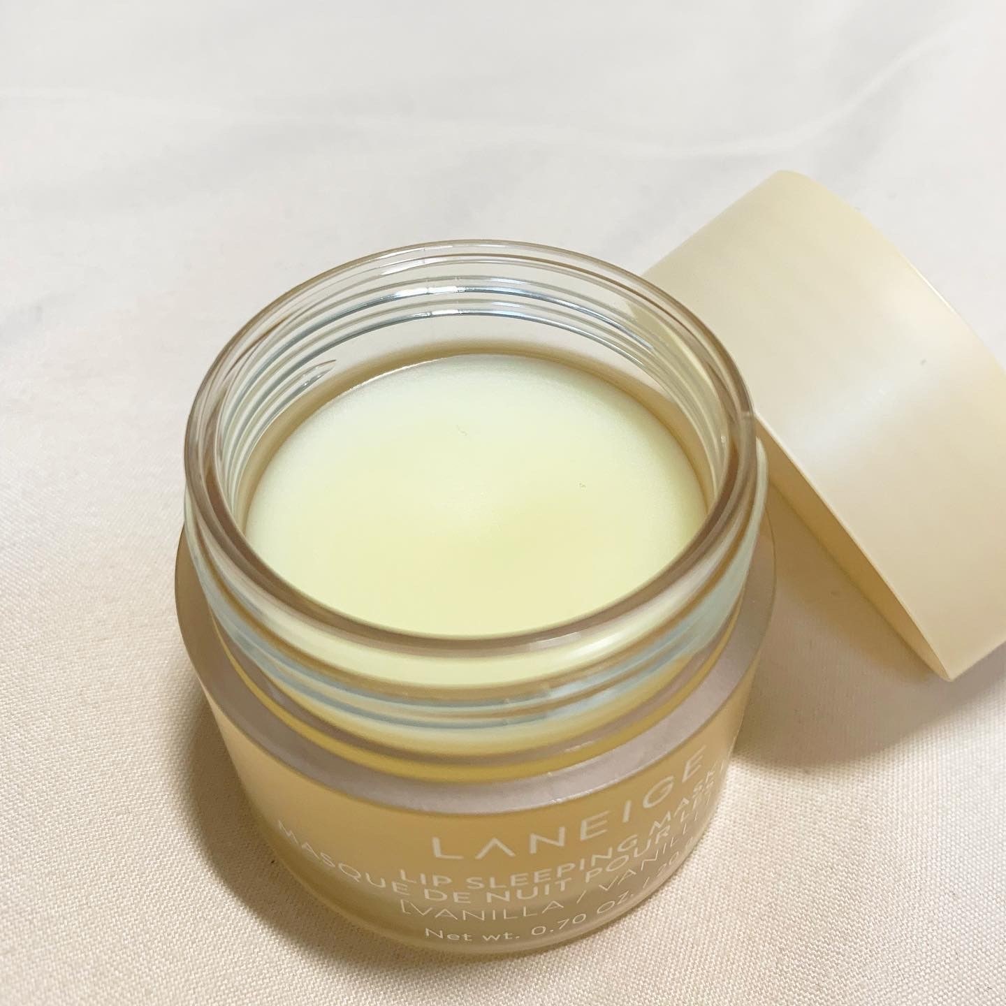 LANEIGE　ラネージュ　リップスリーピングマスク　バニラの香り