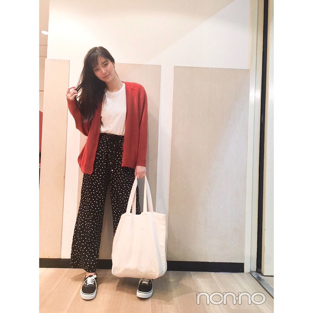 新川優愛｜モデルの私服