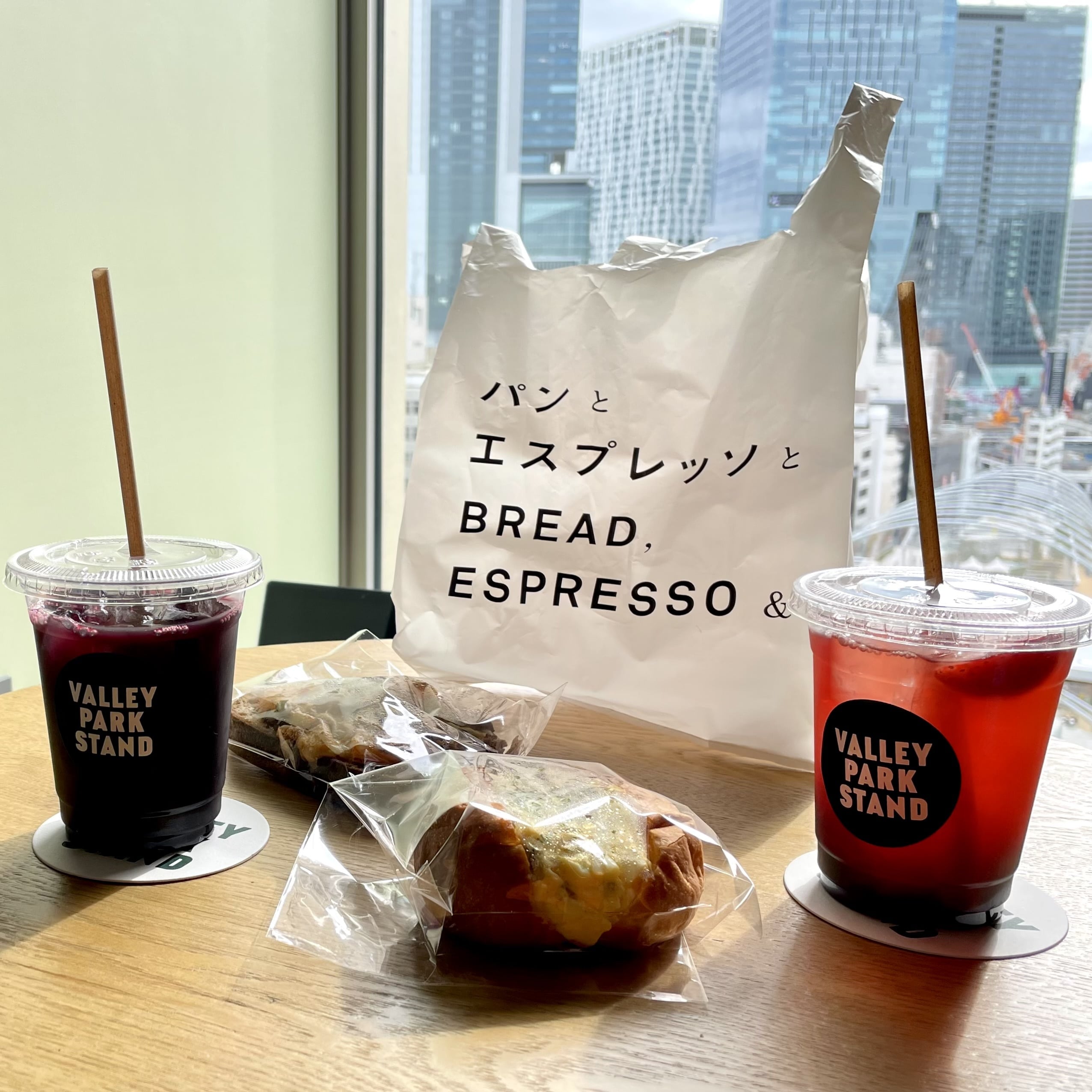 パンとエスプレッソとまちあわせ ジュース 宮下パーク カフェ