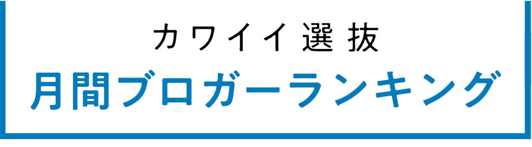 non-no専属読者モデル｜カワイイ選抜 月間ブログアクセス数ランキング発表！