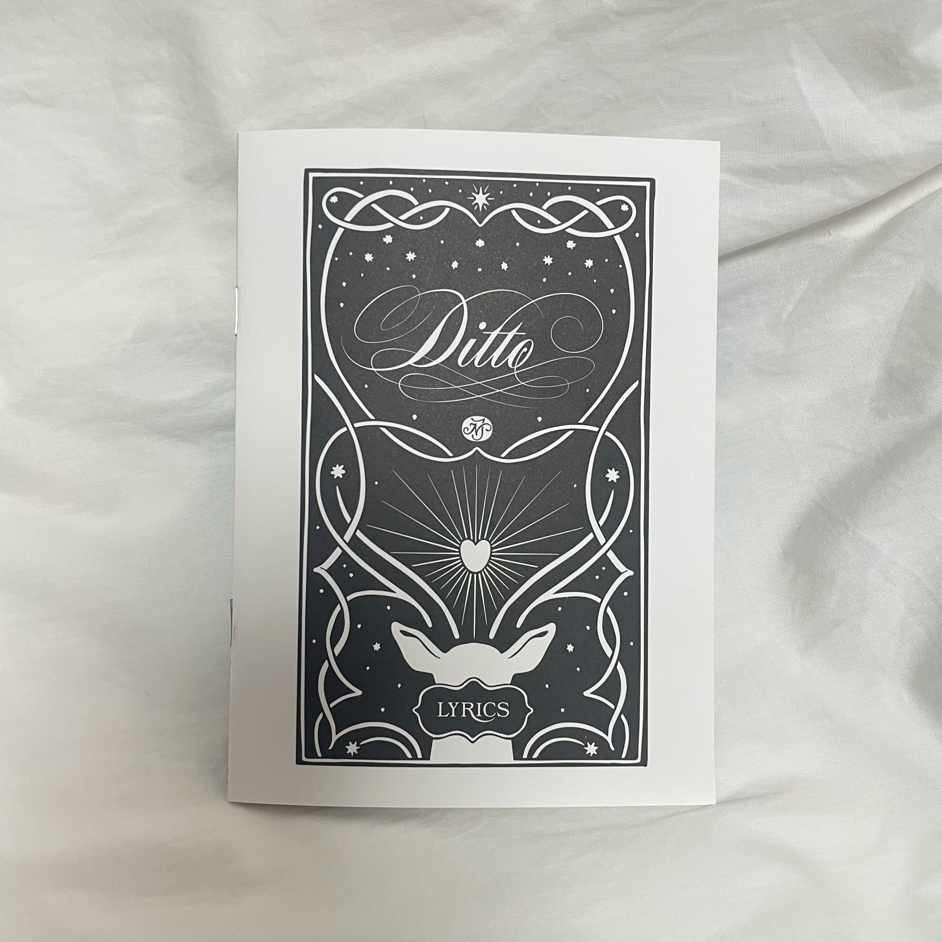 ニュージーンズ　1stシングル　歌詞カード　Ditto