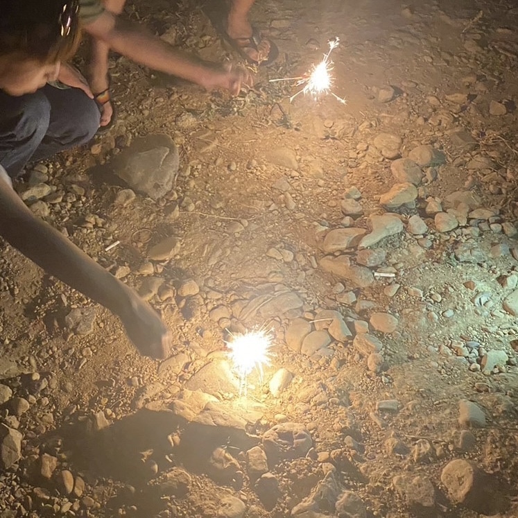 みんなで花火🎆