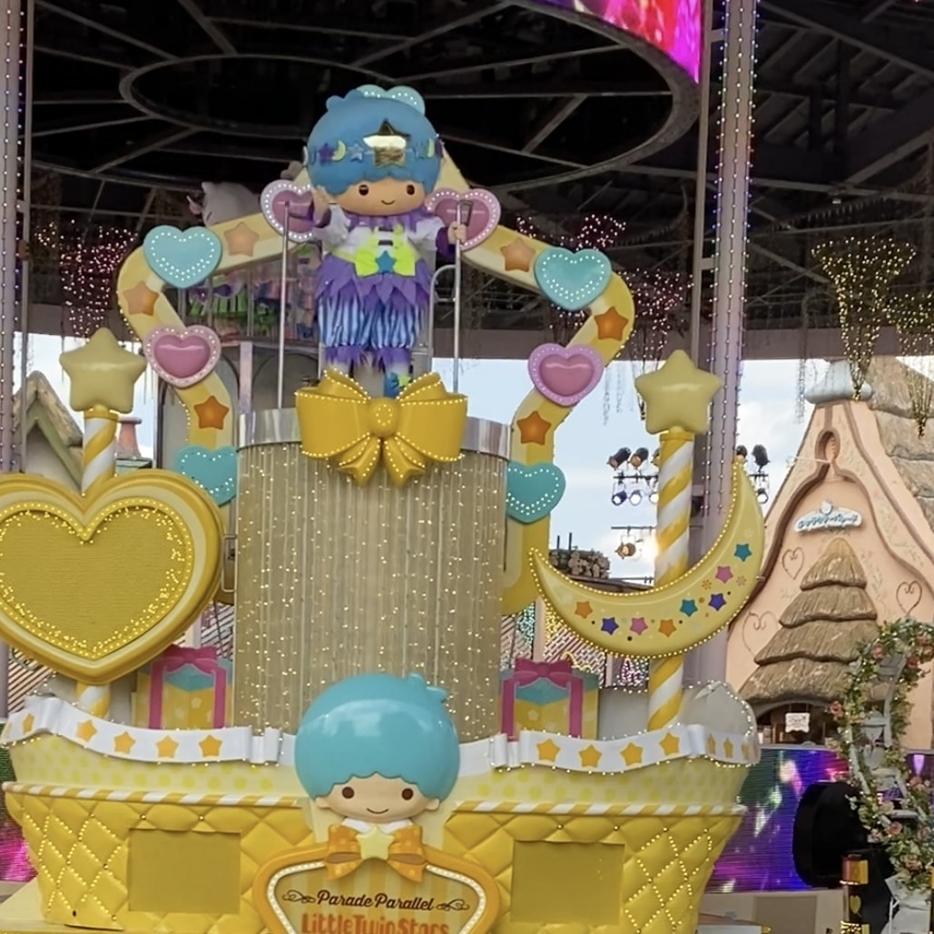 ハーモニーランド　パレードパラレル　キキララ