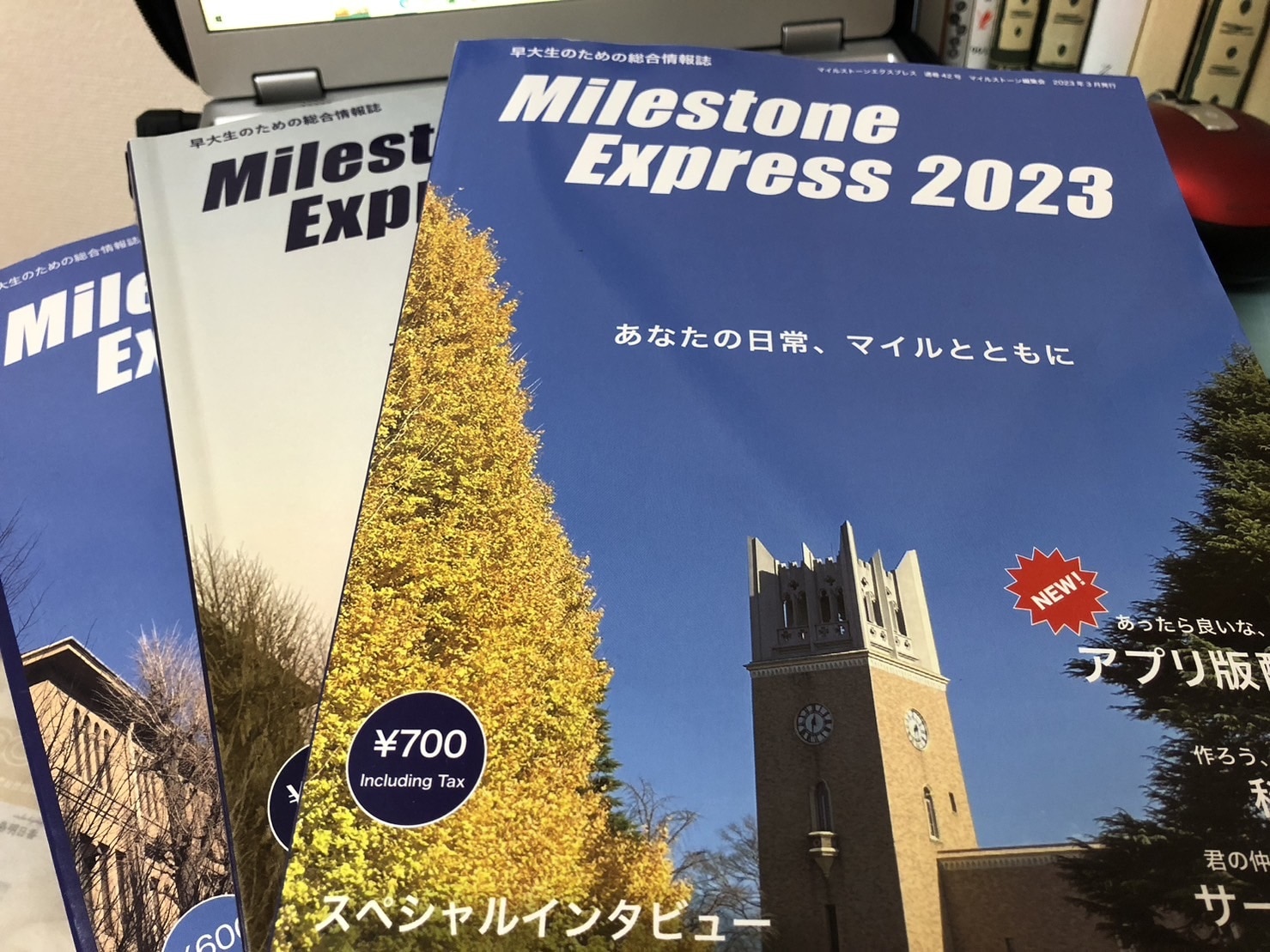 早稲田大学　マイルストーン