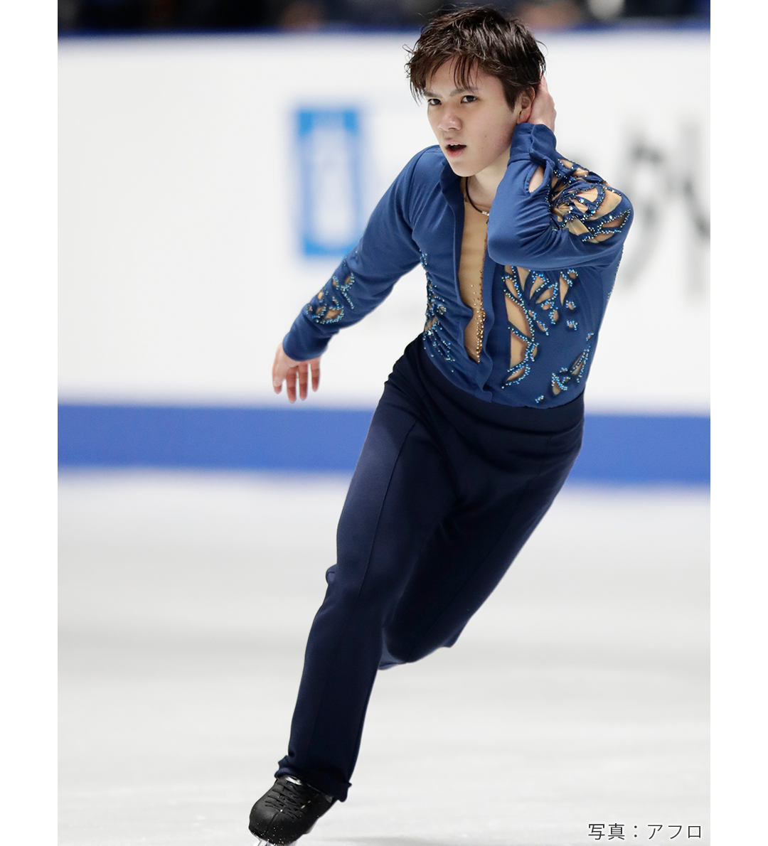 世界選手権2021に出場するフィギュアスケート男子、宇野昌磨