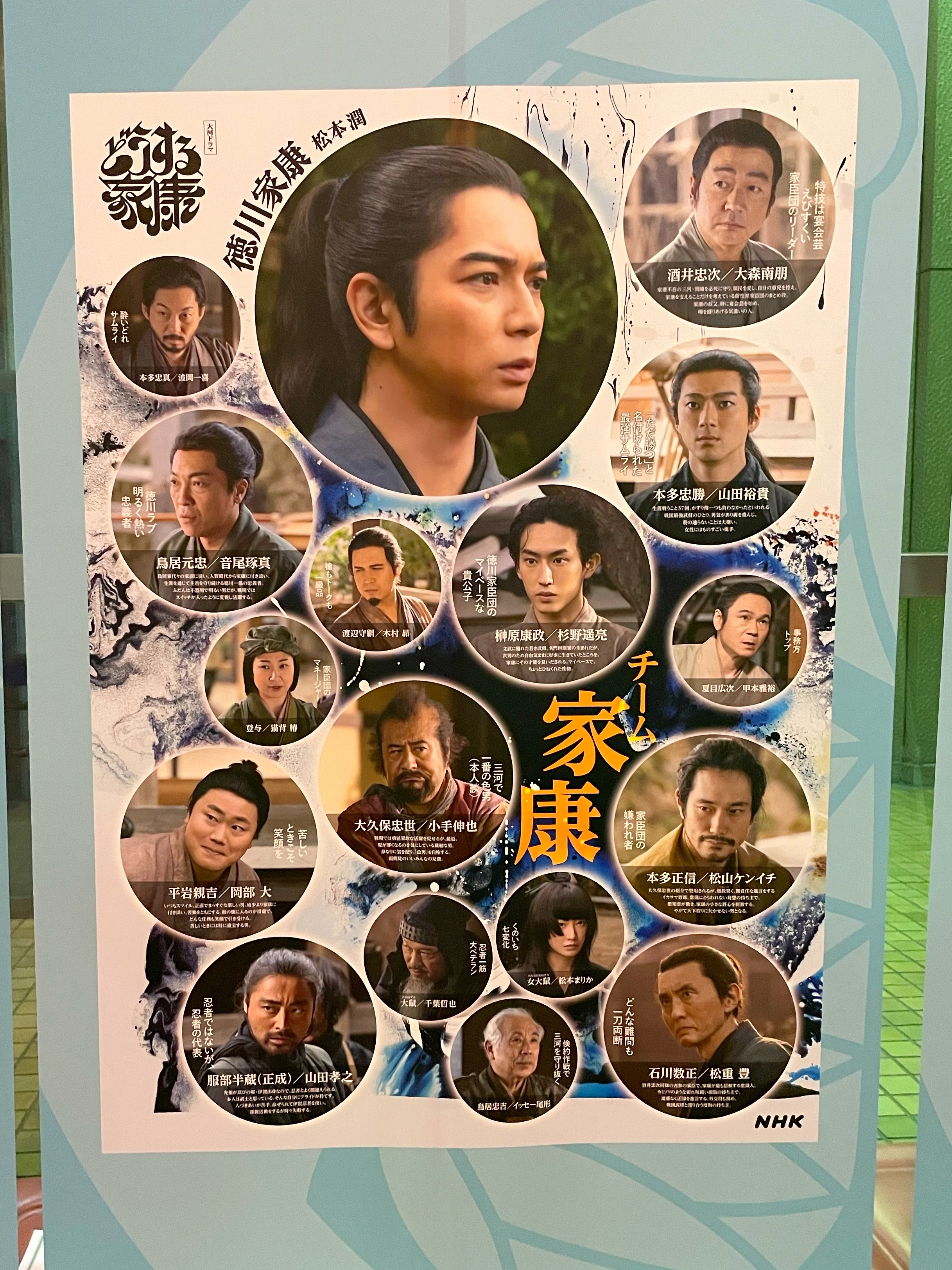 大河ドラマ　どうする家康　ポスター