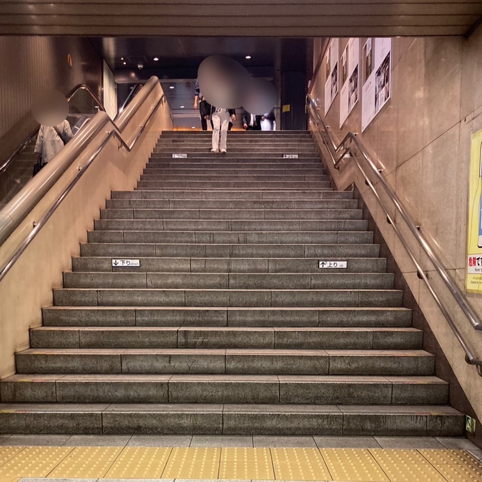 呪術廻戦　渋谷事変　聖地　階段