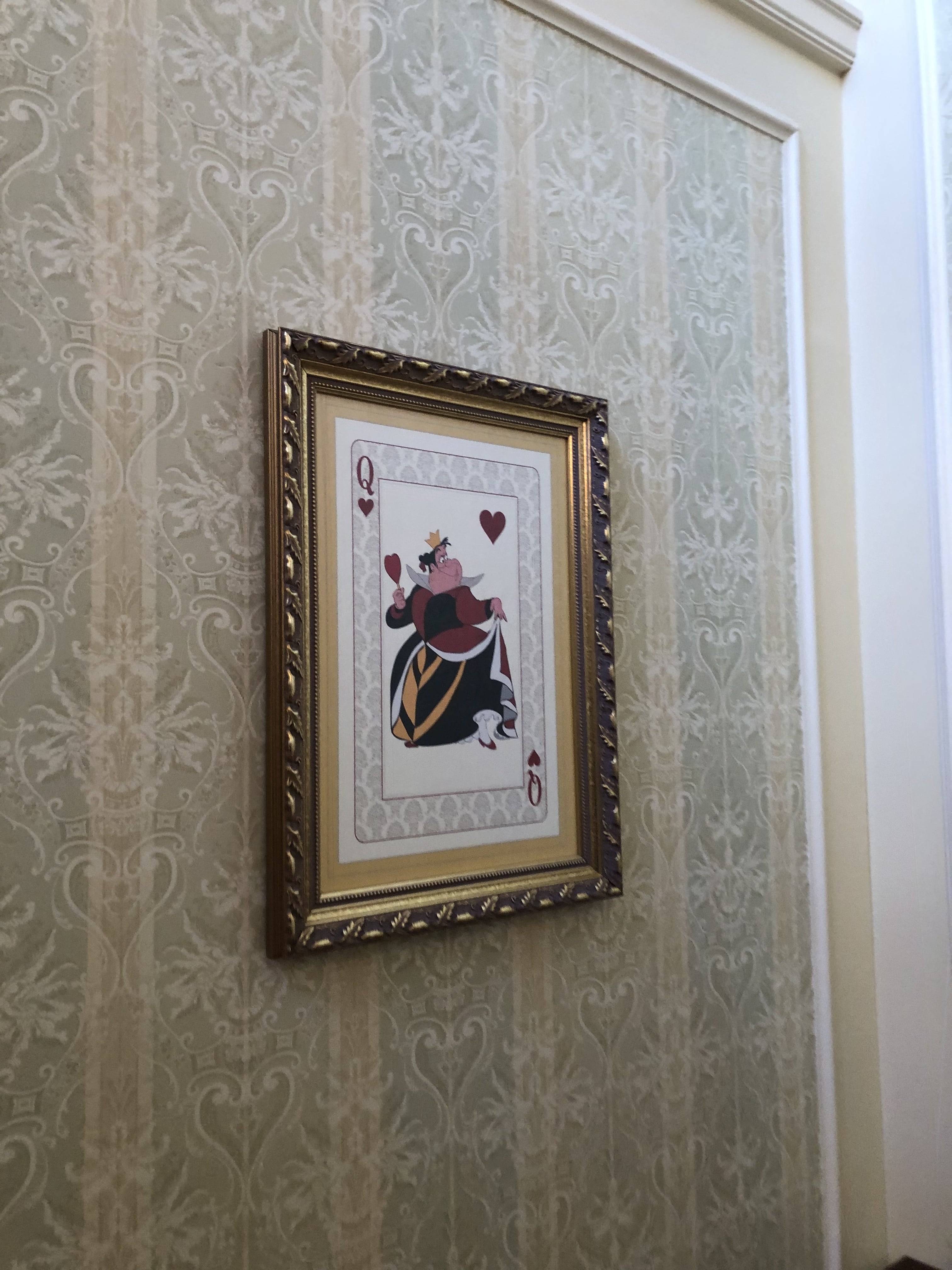 不思議の国のアリス　女王　絵画