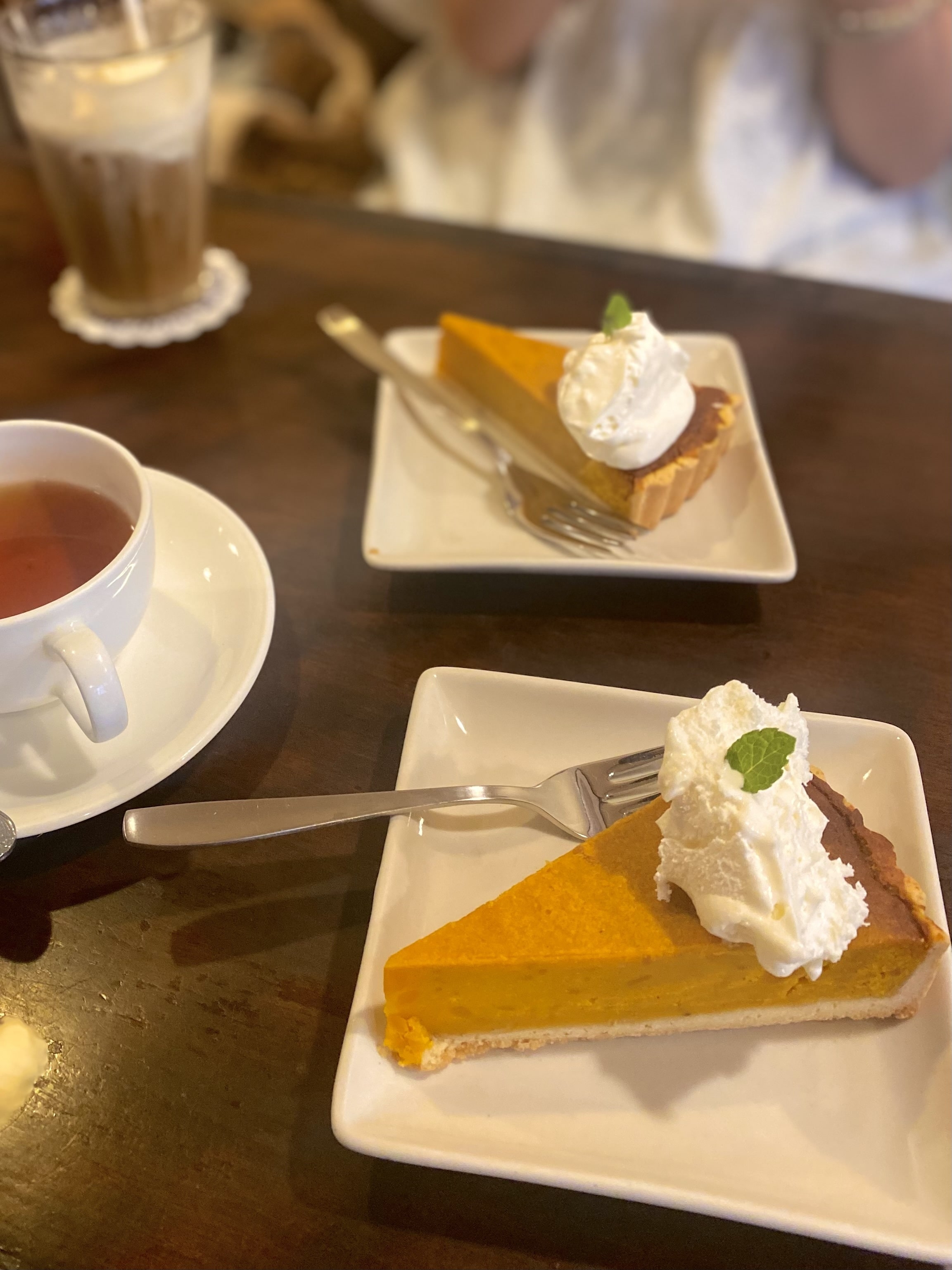 西荻窪にある喫茶店「それいゆ」のパンプキンパイ