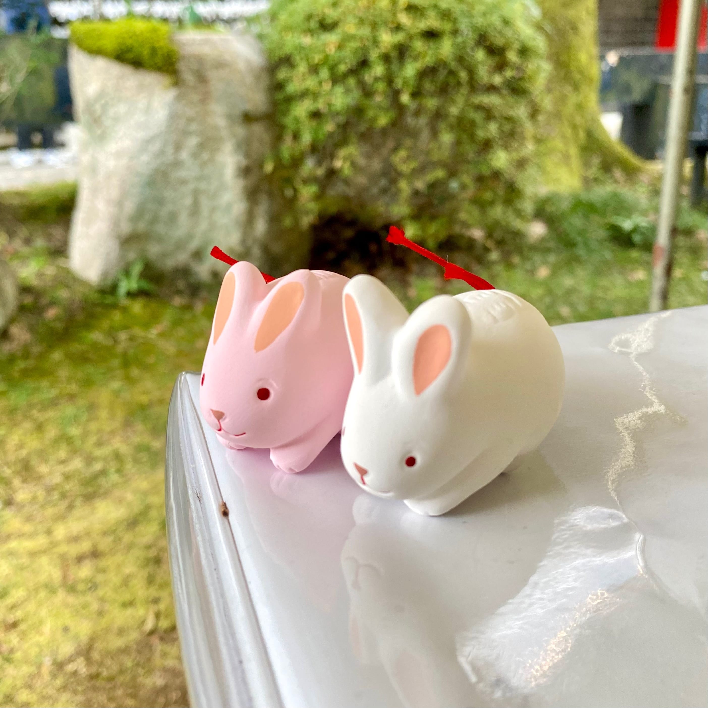 岡崎神社　うさぎみくじお守り