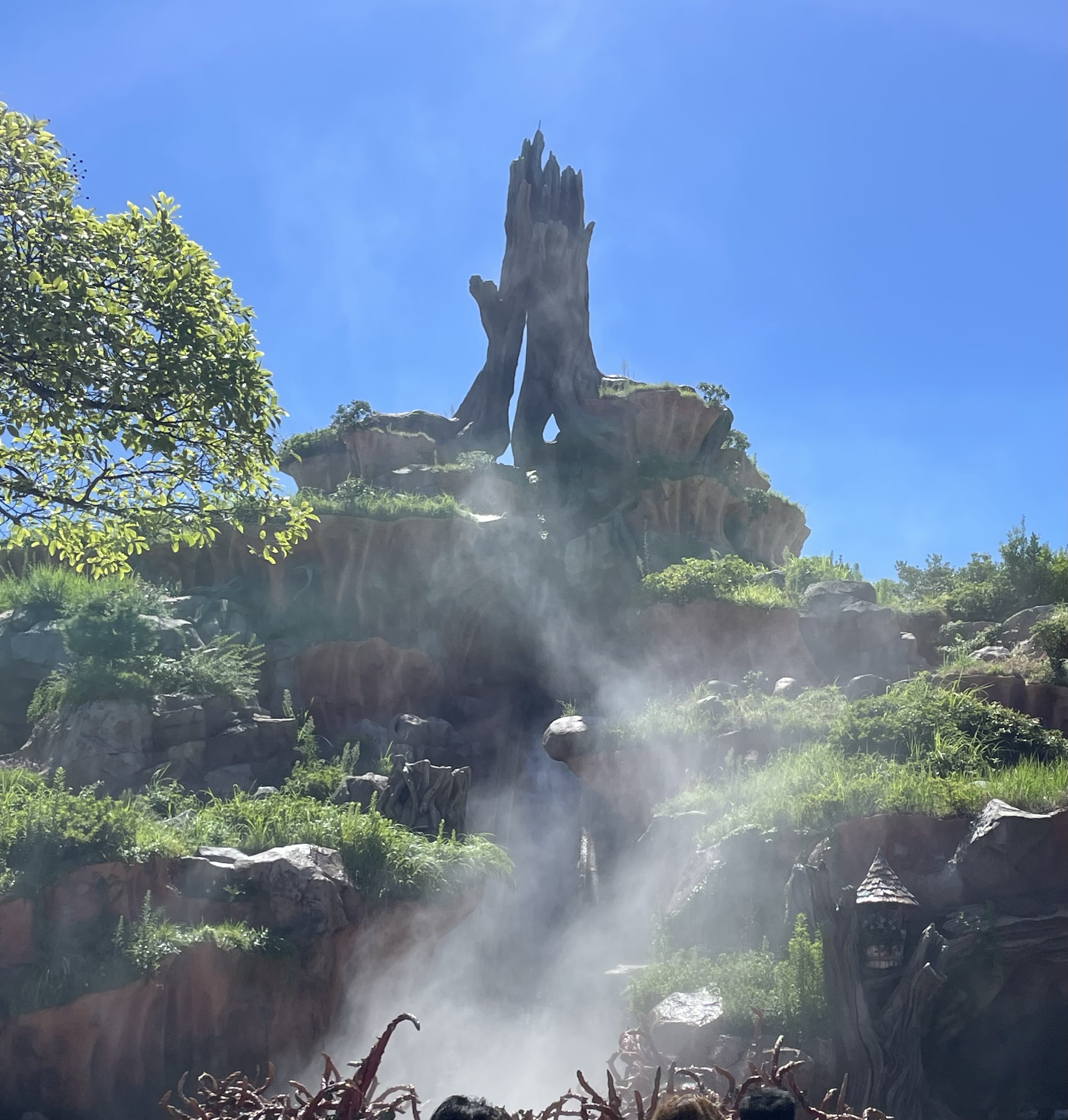 スプラッシュ・マウンテン アトラクション 全景