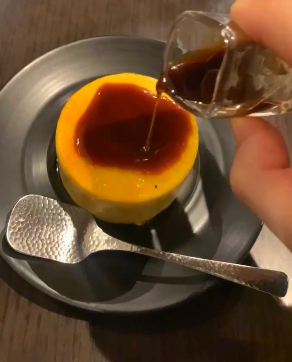 自家焙煎珈琲みじんこ　プリン　カラメル付き