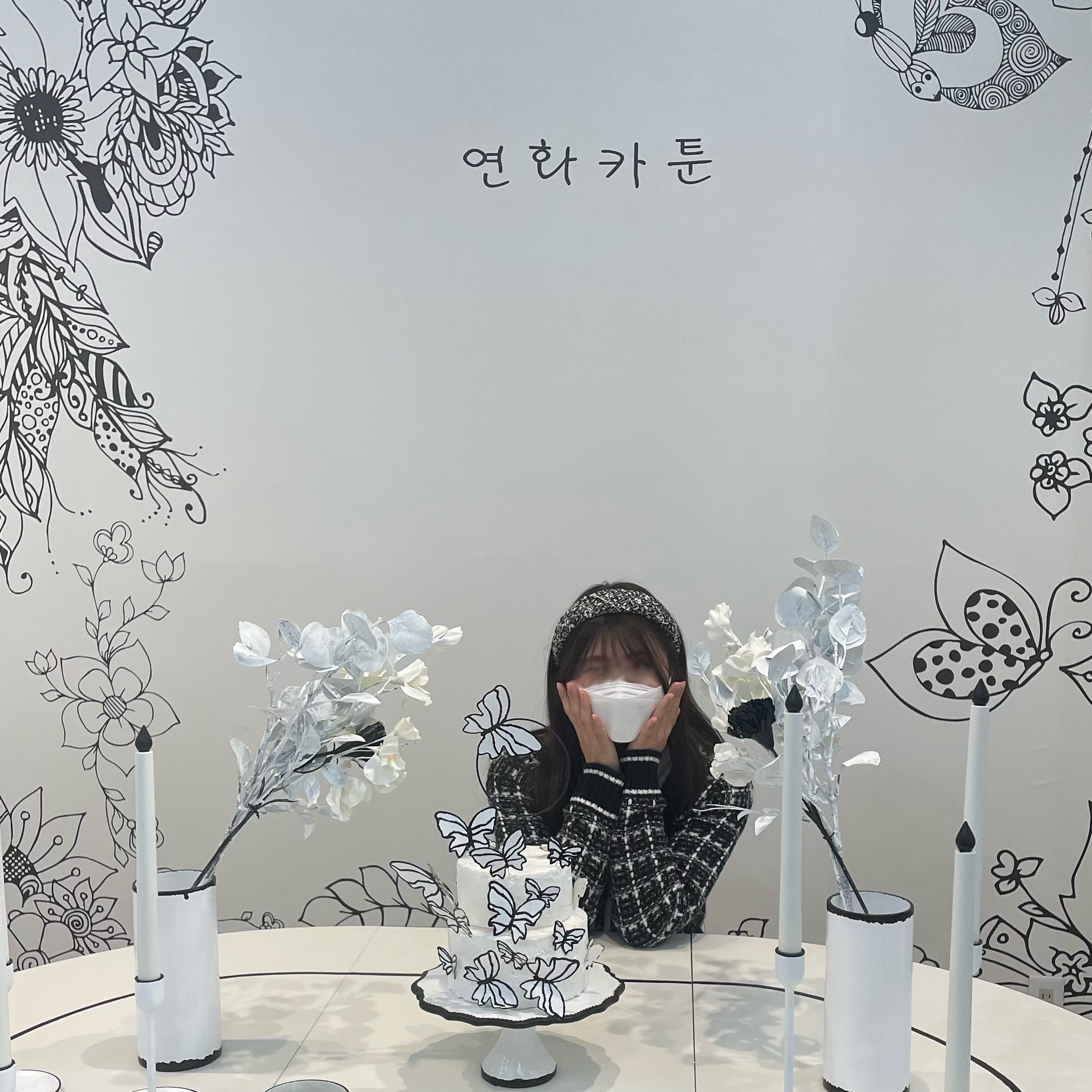 ヨナ　カフェ映え　鶴橋　韓国カフェ