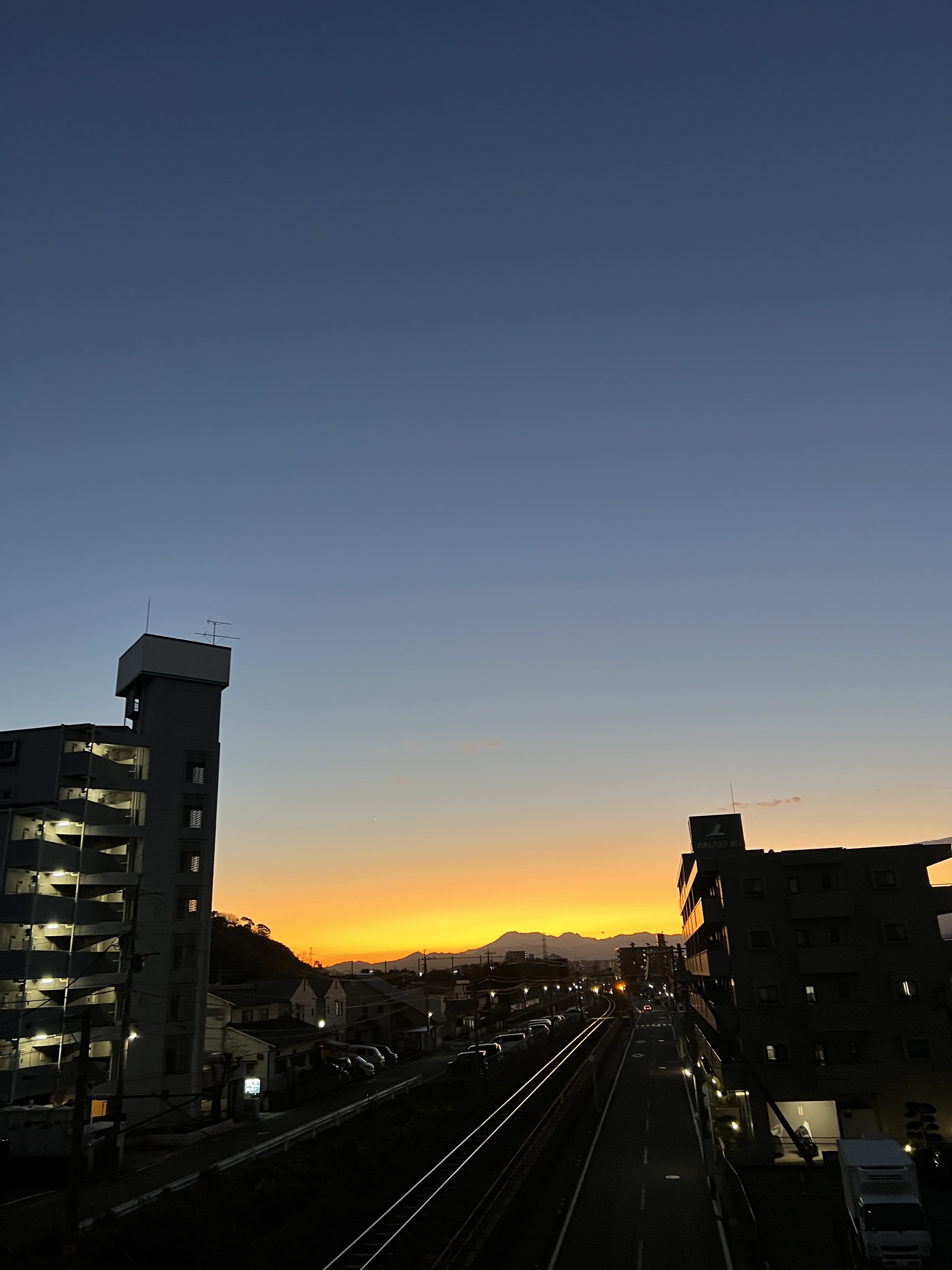 お仕事終わりの眺め２。