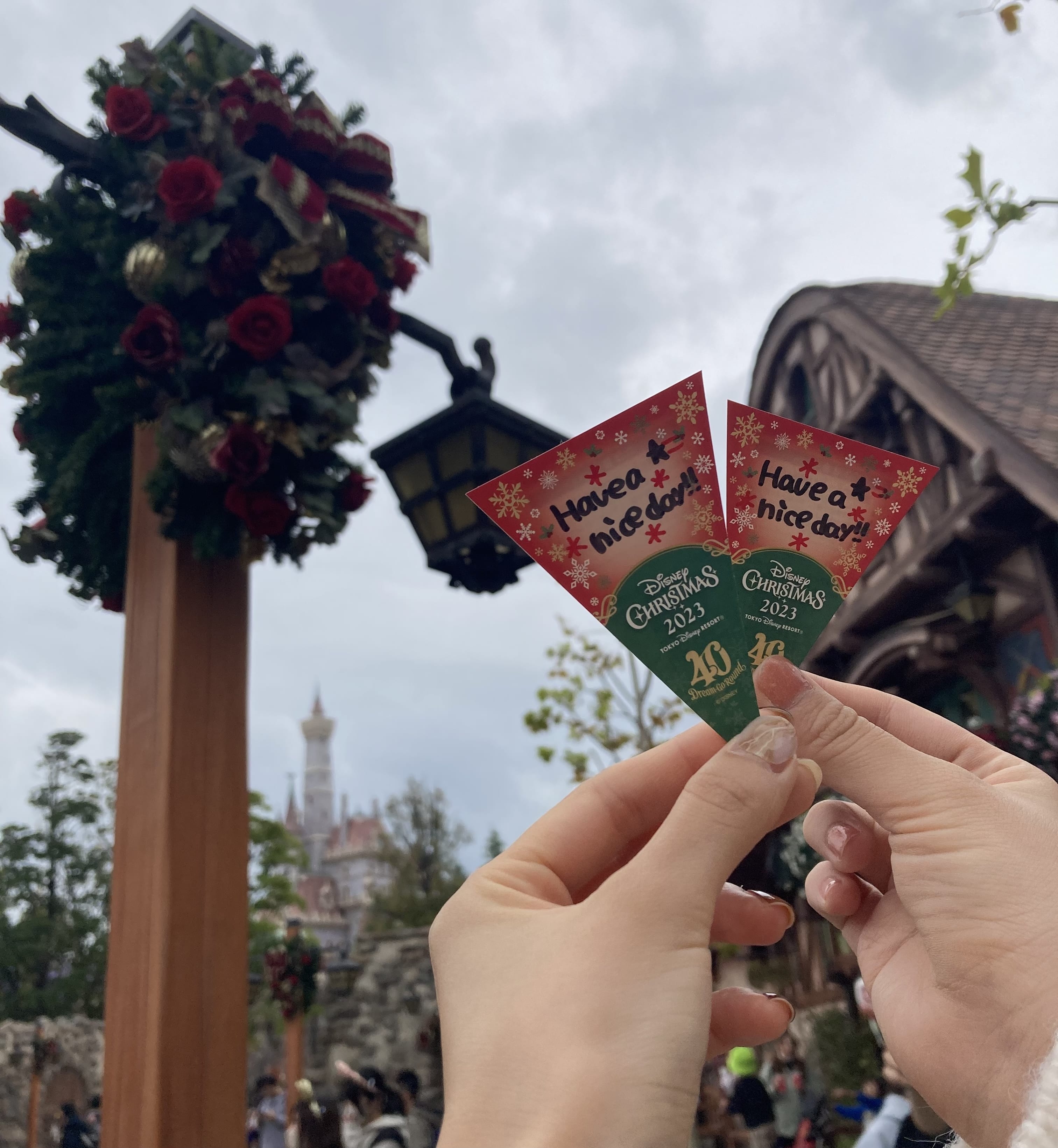 ディズニー　40周年　クリスマス