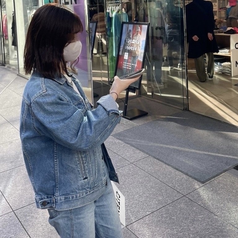 ストリートコーデ　デニムコーデ　大学生コーデ