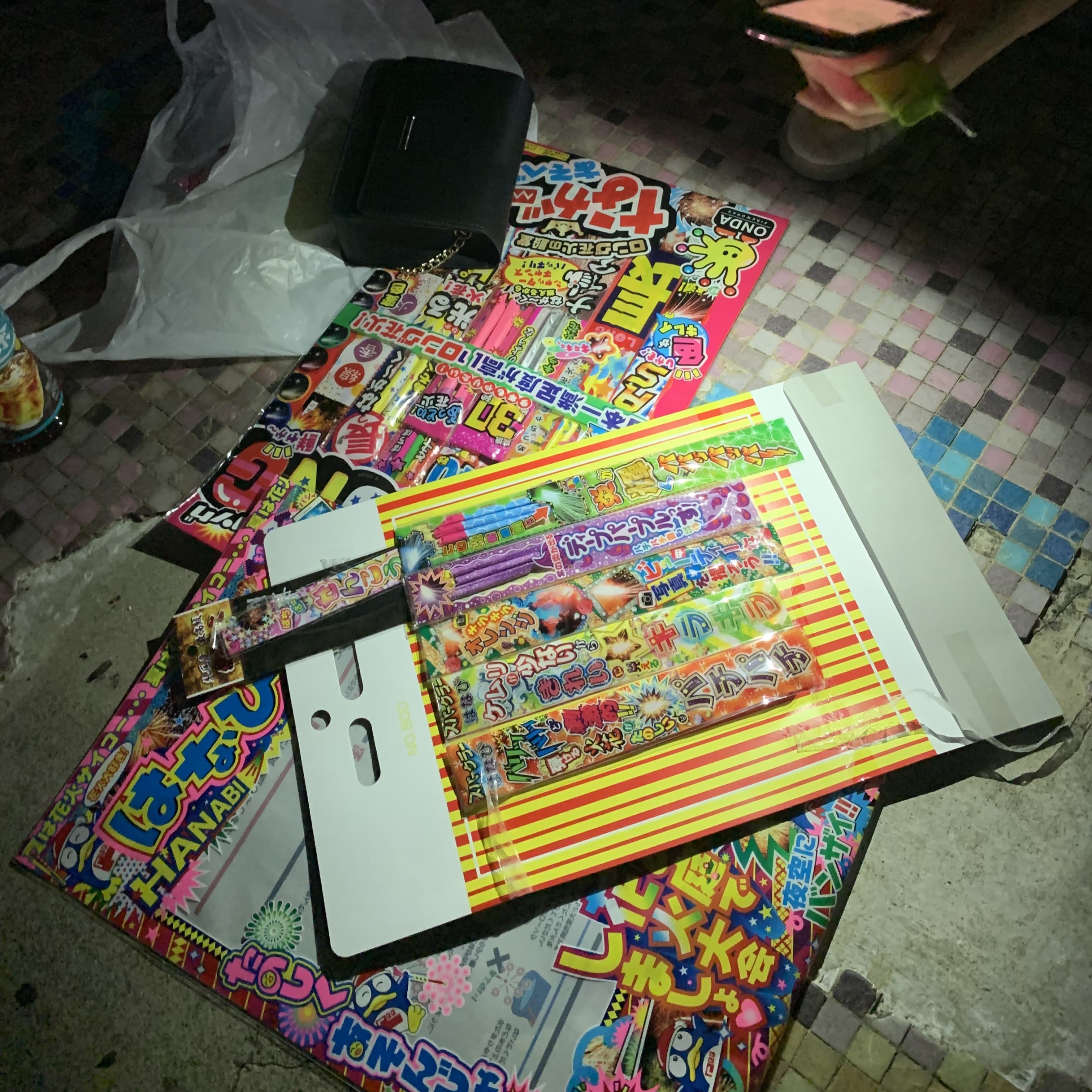 たくさん花火を買いました！！