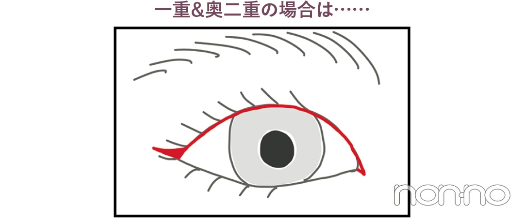 貴島明日香のあか抜けアイラインプロセスカット2−12